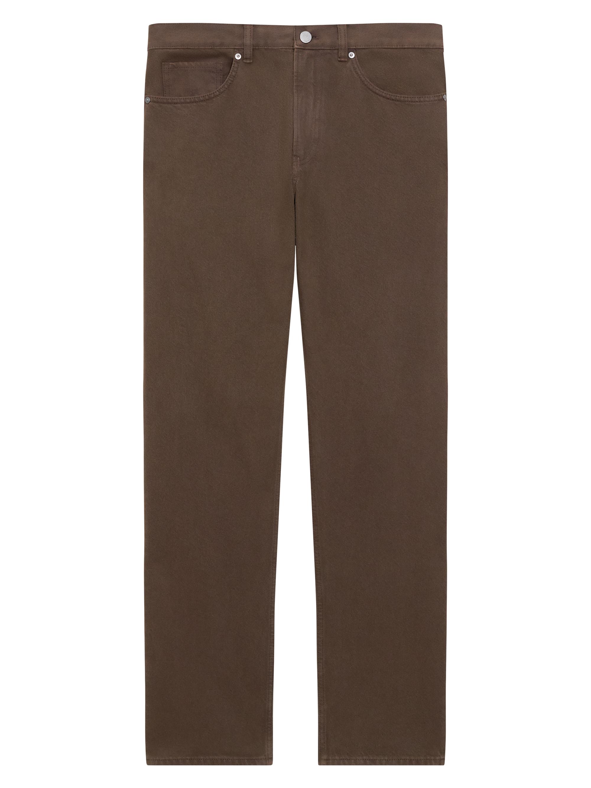 Theory Men's Viggo Straight-Fit Jeans - Brown