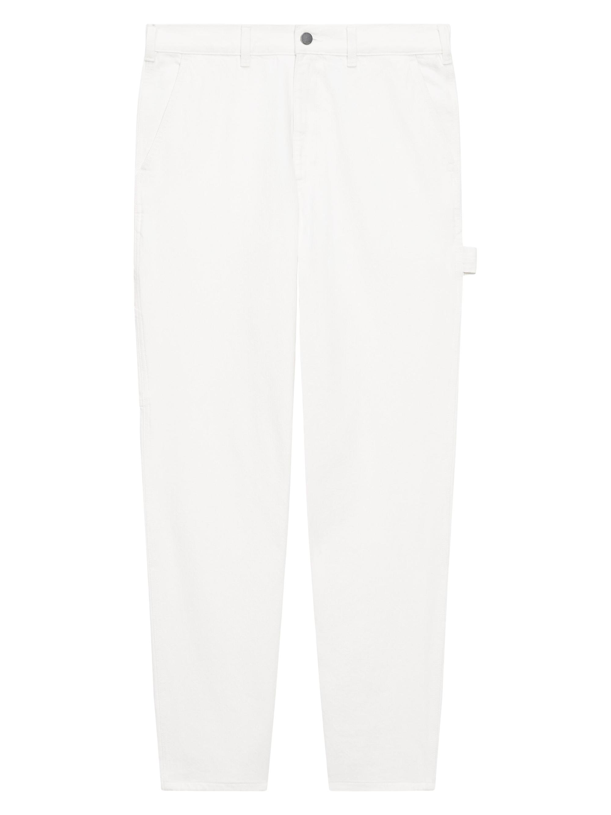 Theory Men's Carpenter Tapered Jeans - Soft White