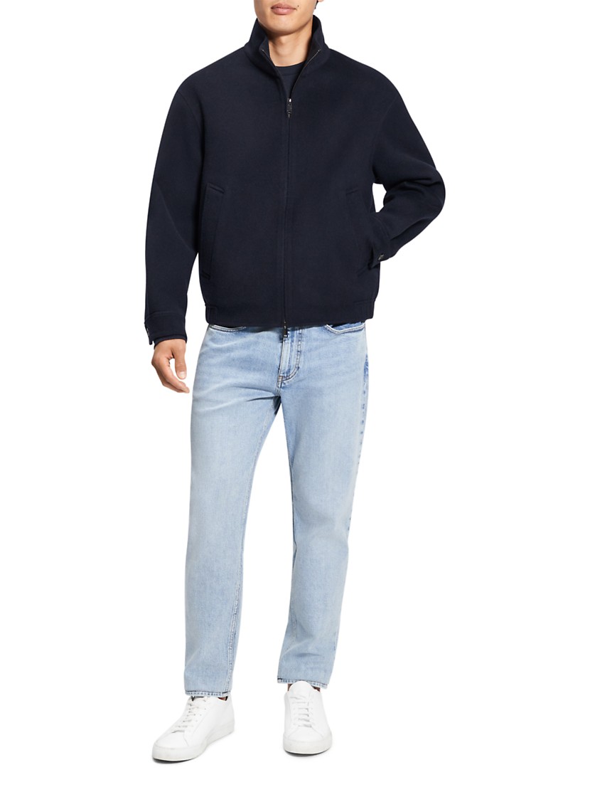 Shop Theory Stand Collar Jacket | Saks Fifth Avenue Shop Theory Stand Collar Jacket | Saks Fifth Avenue