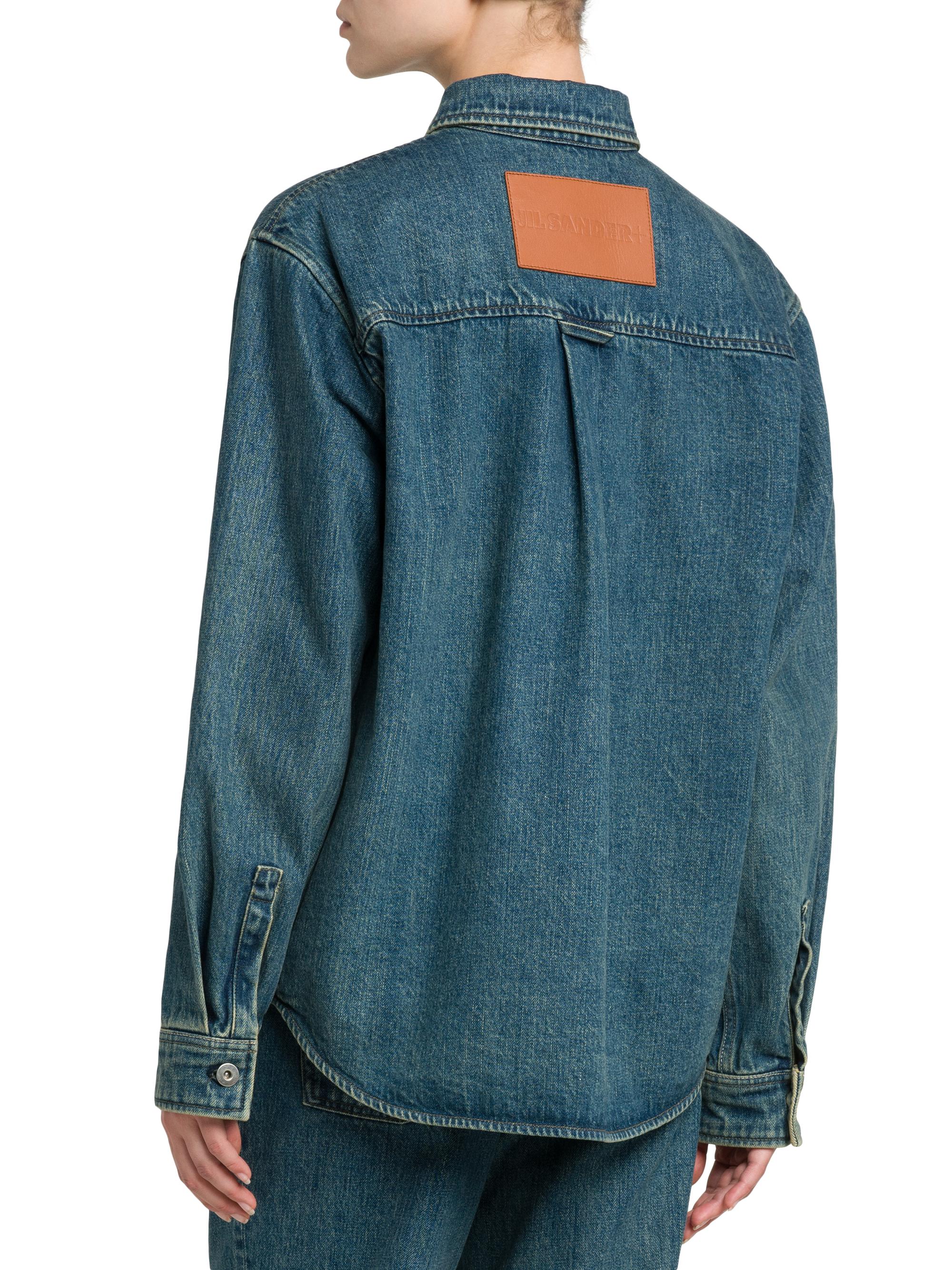 Jil Sander Paneled Denim Shirt | Saks Fifth Avenue