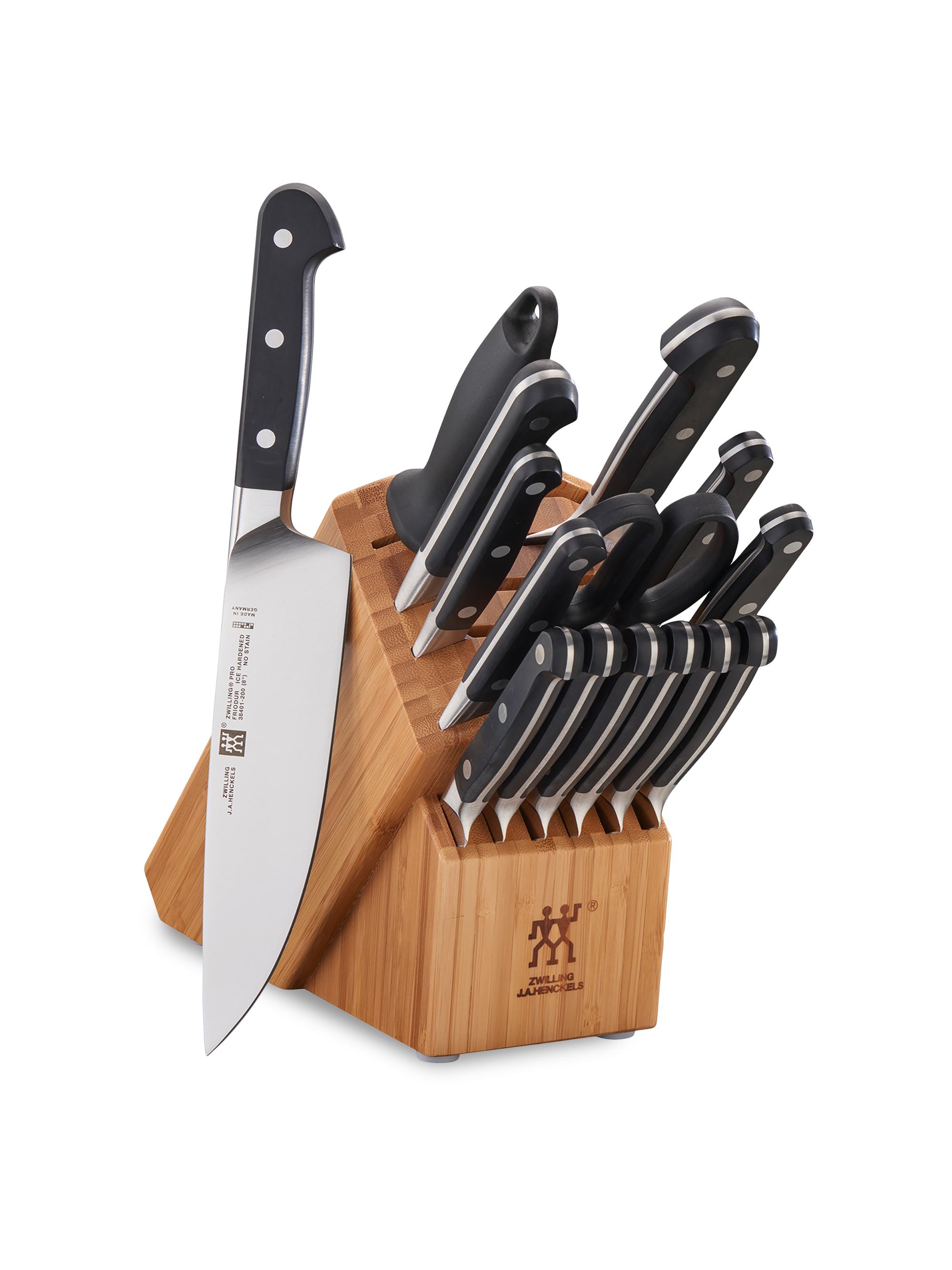 ZWILLING J.A. Henckels Pro 16-Piece Knife Block Set - Natural