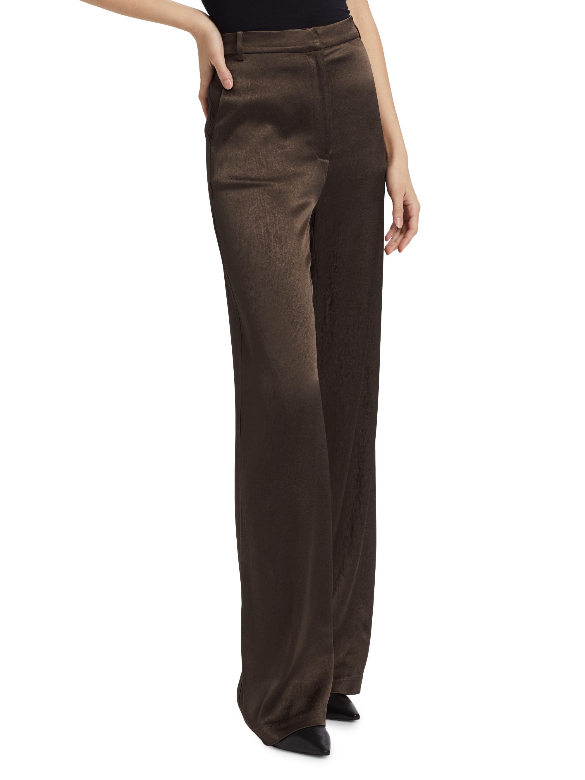 Nonchalant Label Pauline Satin Wide-Leg Pants | Saks Fifth Avenue