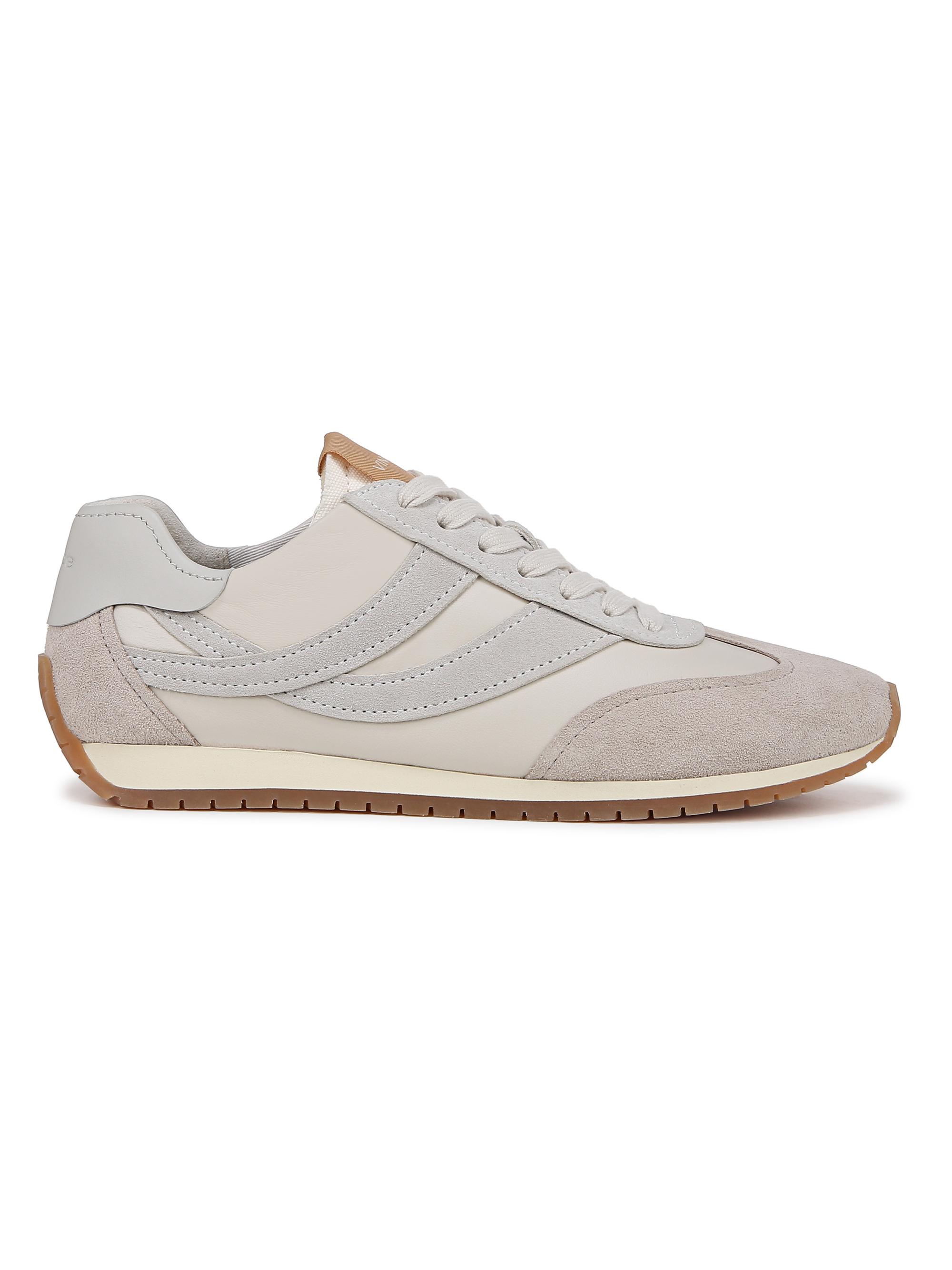 Vince Women's Oasis Runner Suede Sneakers - Horchata
