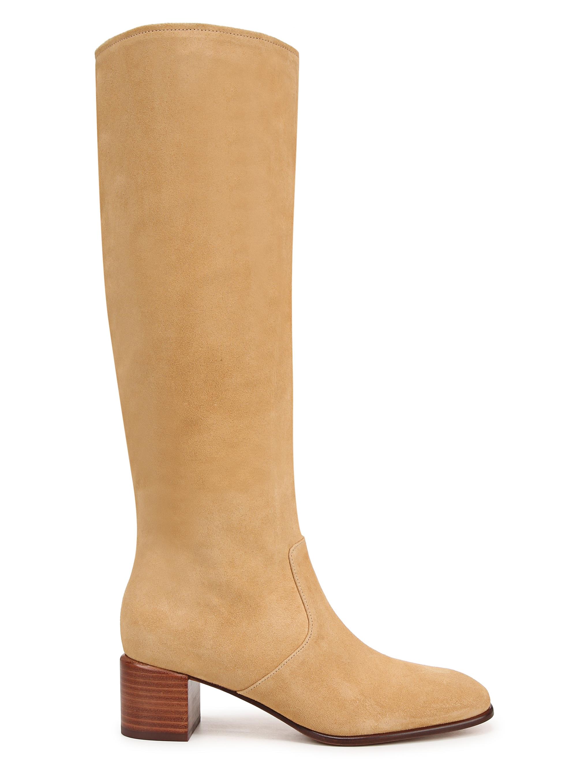 Vince Women's Arabel Slouchy Suede Boots - Miele