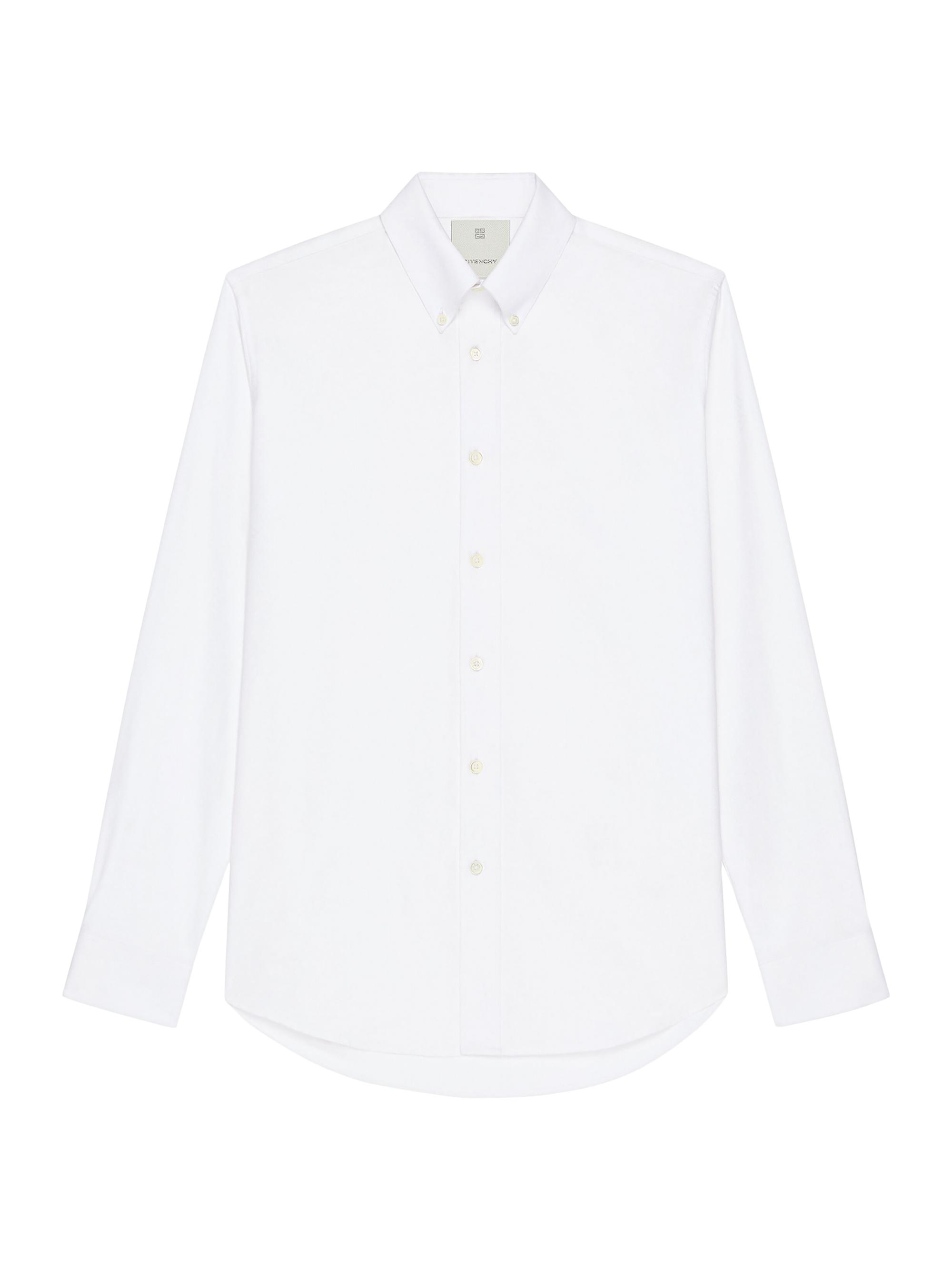 Givenchy Men's Shirt in Monogram 72 Jacquard - White