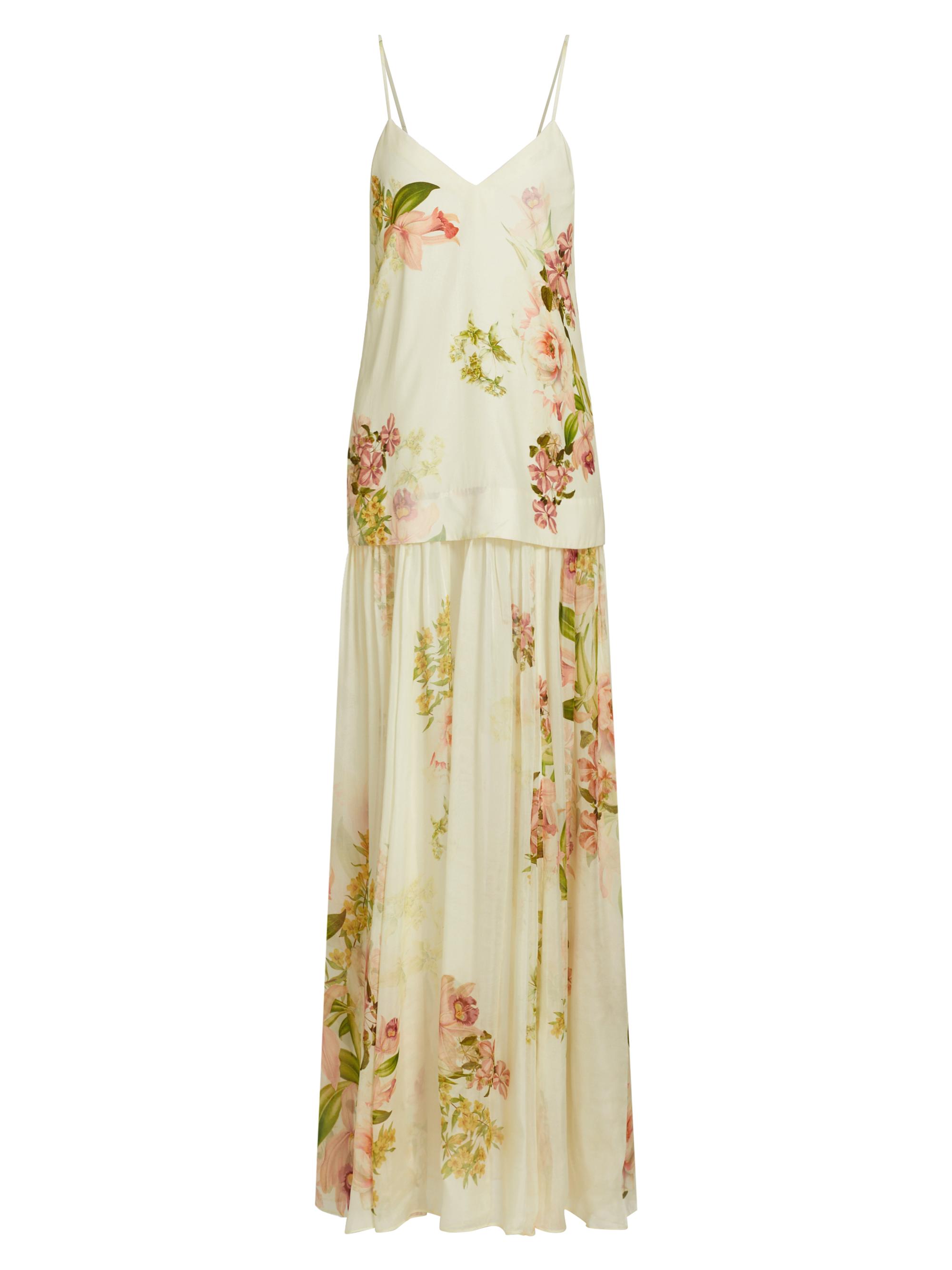 Hemant & Nandita Women's Aiva Floral Layered Maxi Dress -  Floral