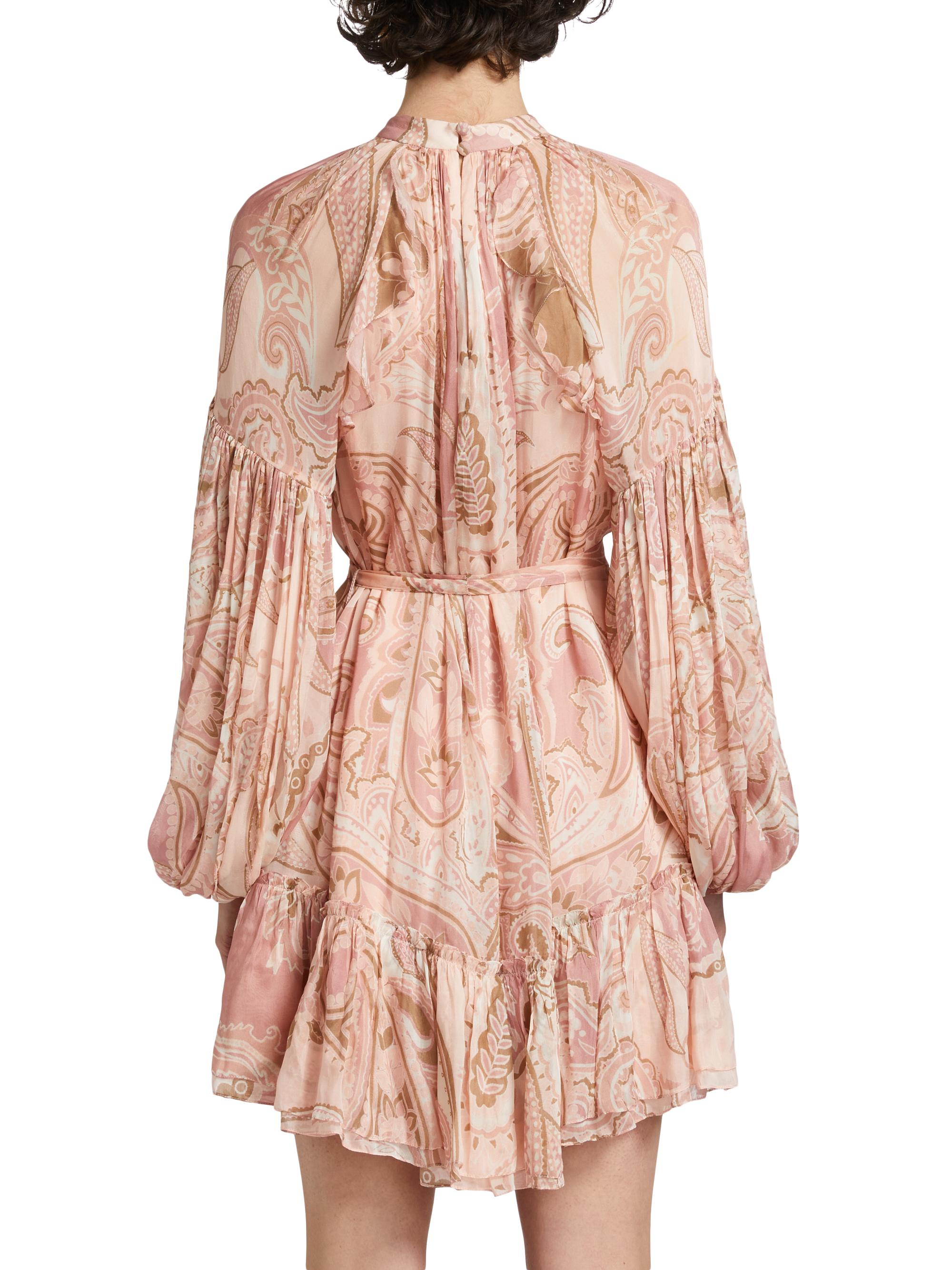 victoria sleeveless ruched mini dress cream Tora Cream Wrap Tie Mini Dress - 8