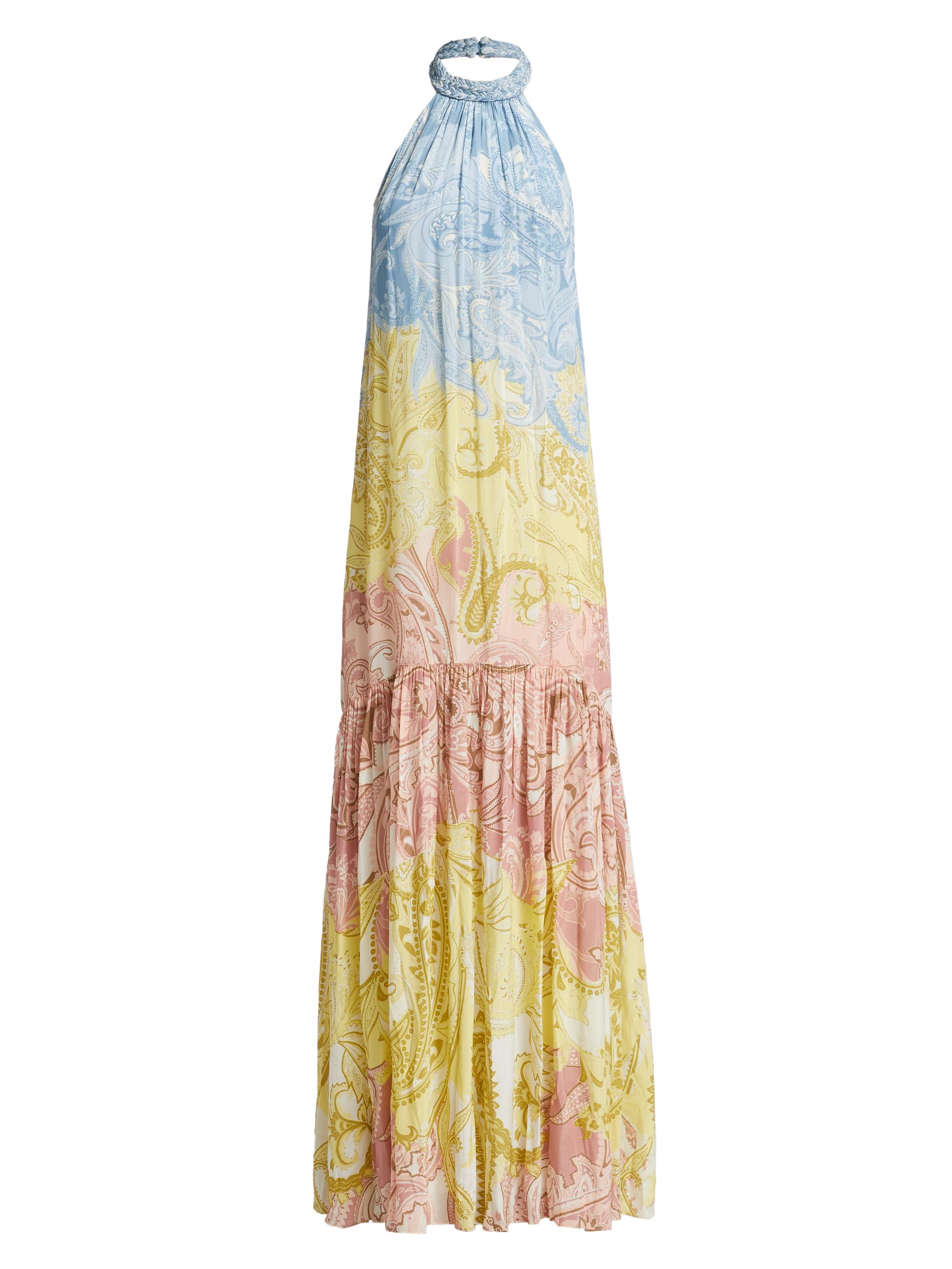 Hemant & Nandita Women's Fiza Paisley Maxi Dress