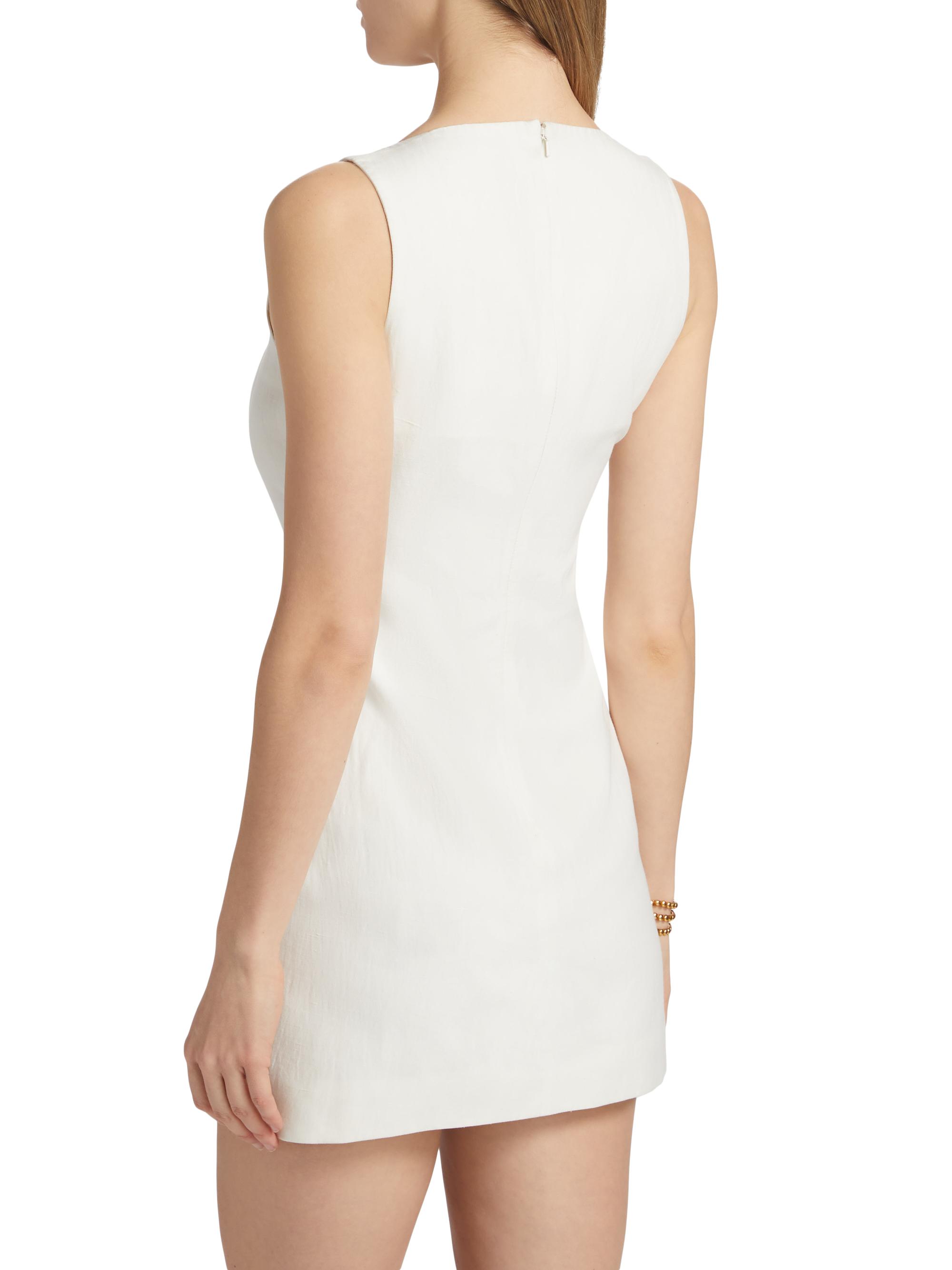 Amari Floral Embroidered Minidress