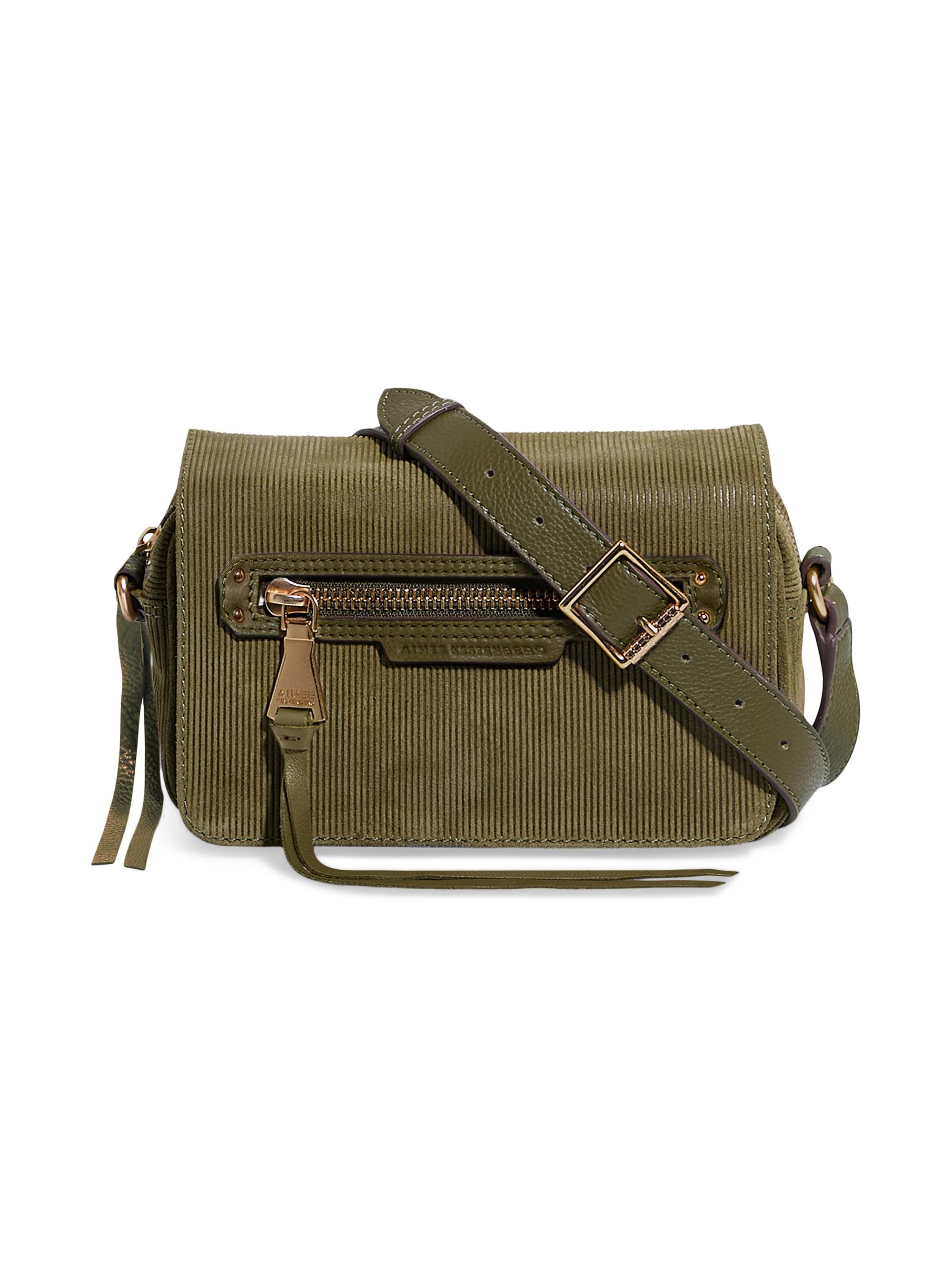 Aimee Kestenberg Women's Stockbridge Leather Crossbody Bag - Black