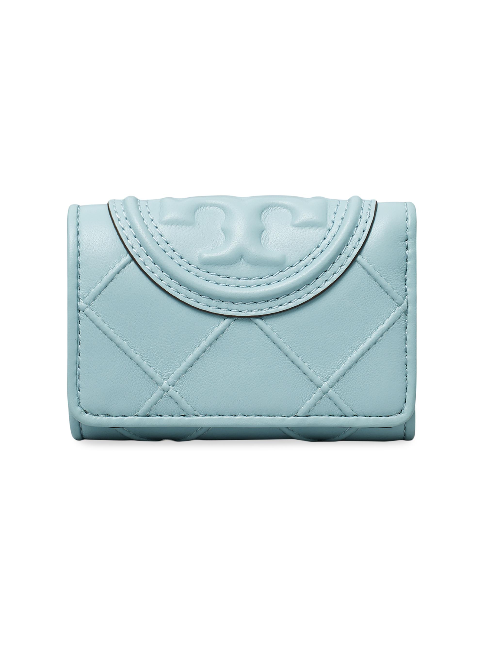 Tory Burch Women's Fleming Leather Wallet - Black