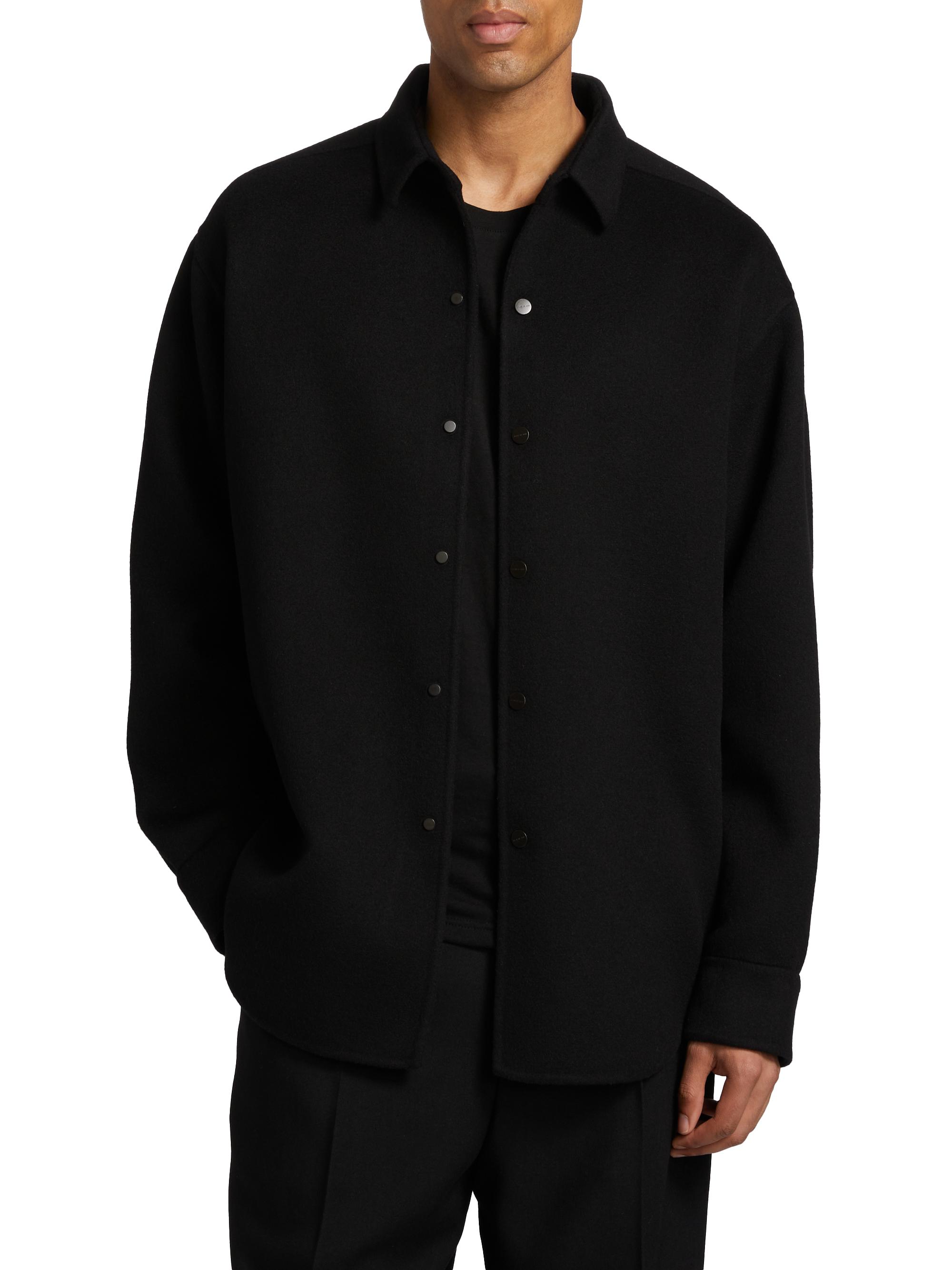 Wool-Cashmere Overshirt