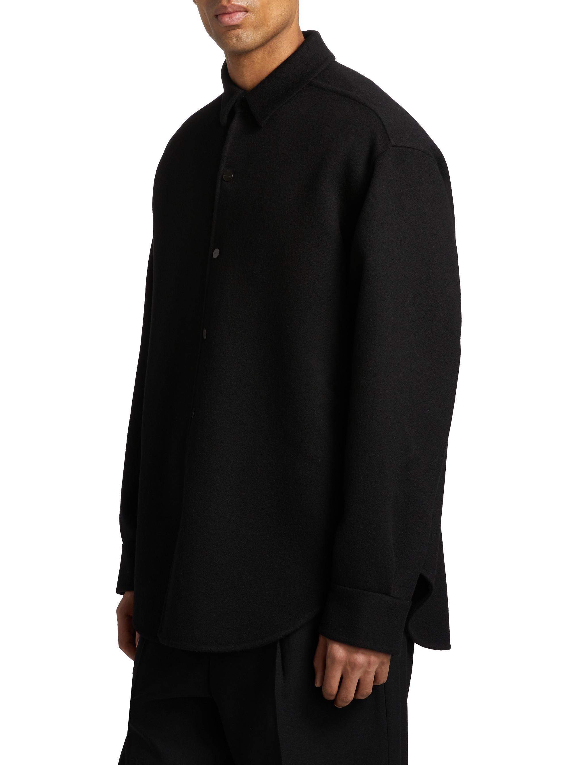 Wool-Cashmere Overshirt