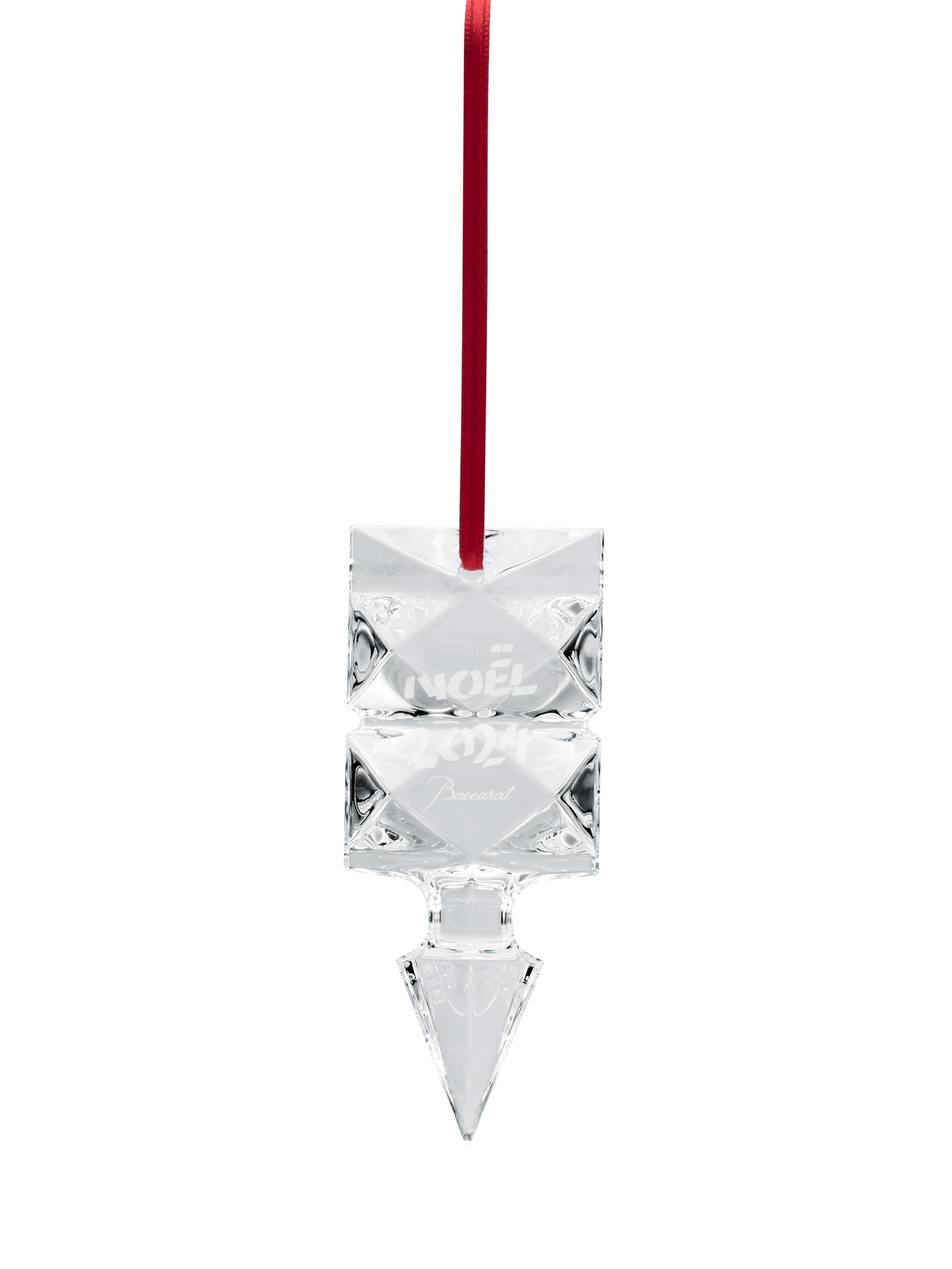 Baccarat 2024 Louxor Annual Ornament - Clear