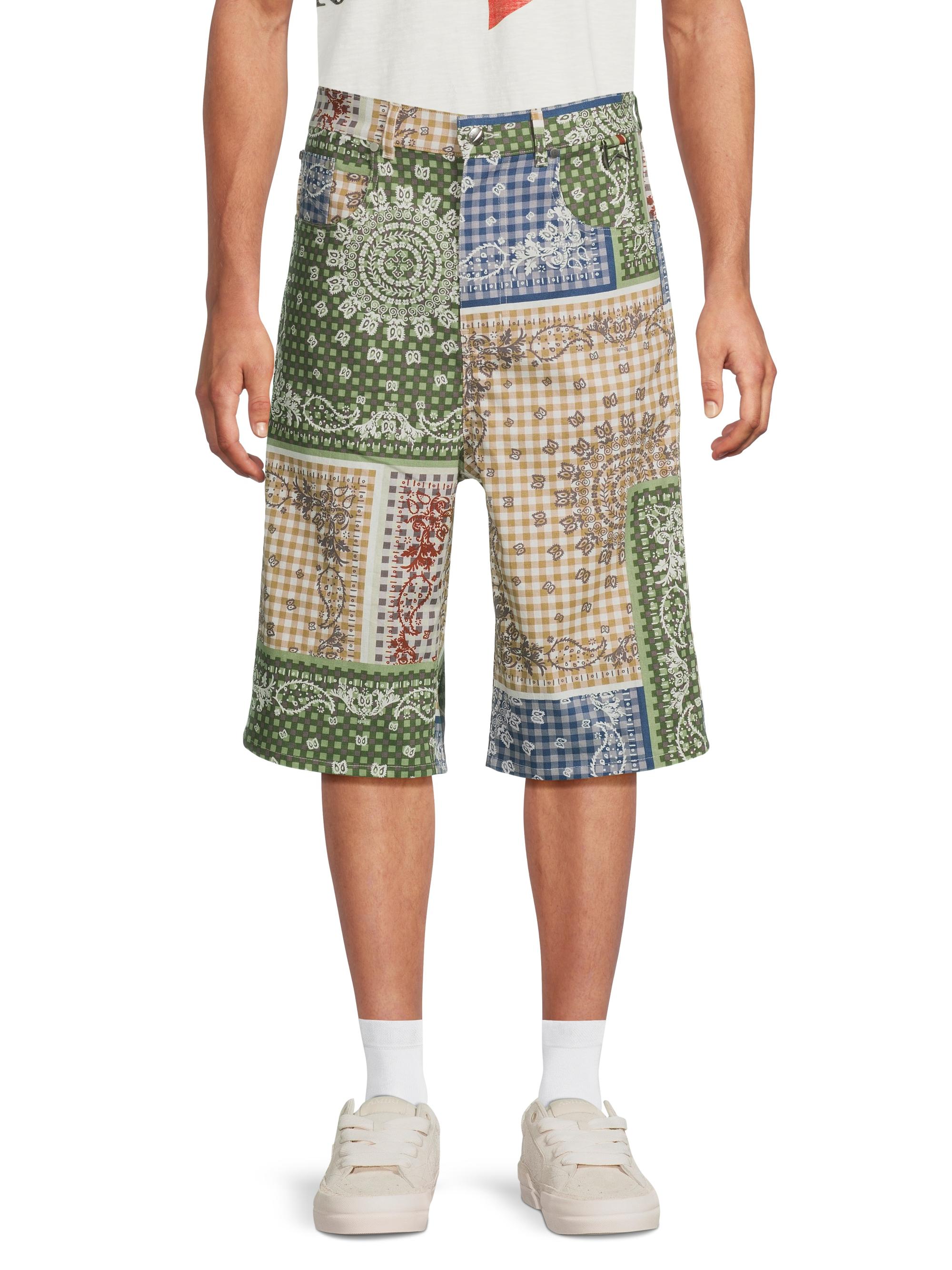 Rhude Bandana Traxedo Baggy Shorts | Saks Fifth Avenue
