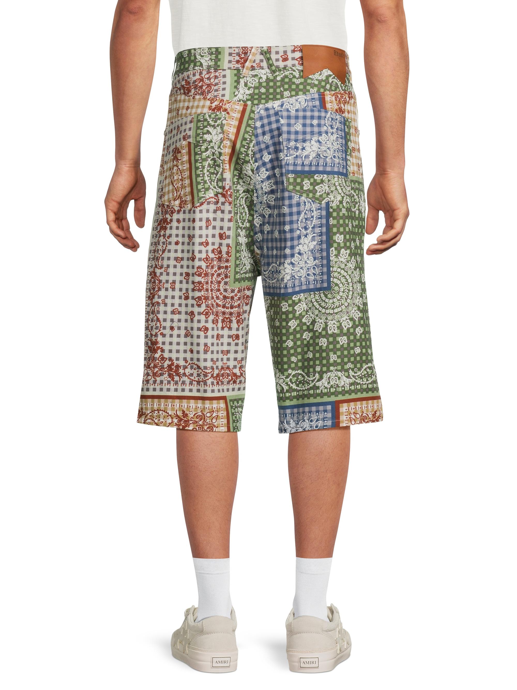 Rhude Bandana Traxedo Baggy Shorts | Saks Fifth Avenue