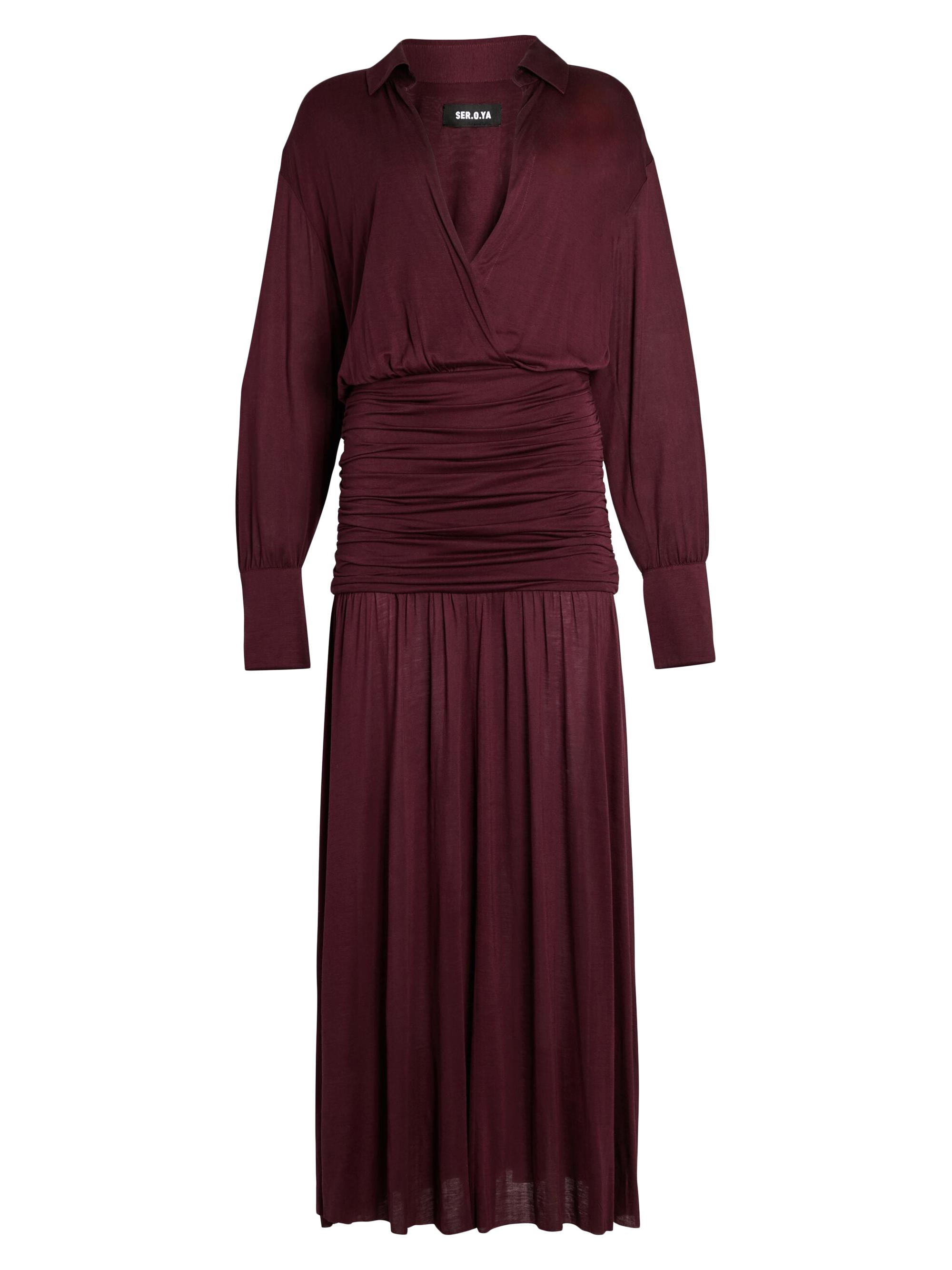 Ser.o.ya Women's Farah Maxi Dress - Merlot