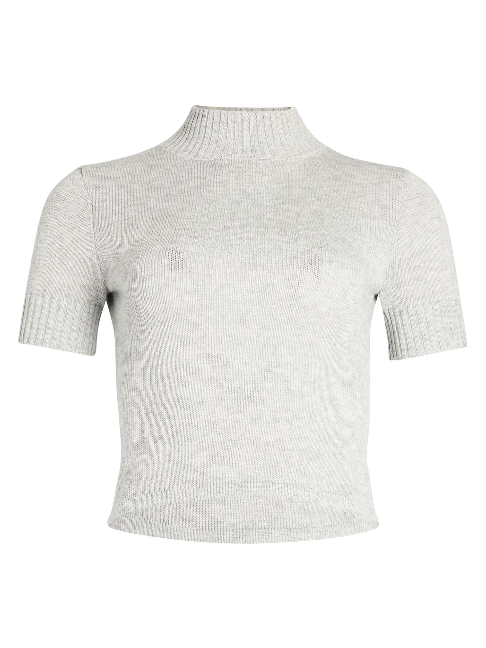 Ser.o.ya Women's Kali Knit Top - Light Grey