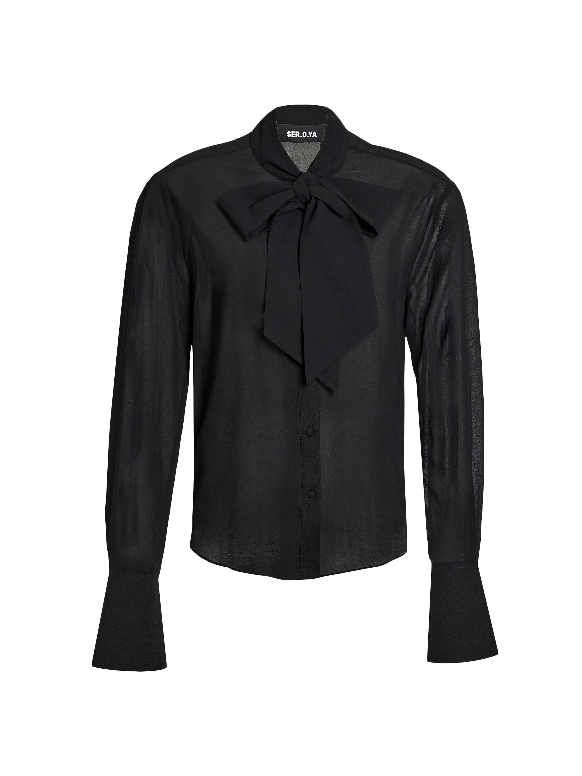 Ser.o.ya Women's Neave Button Down Shirt - Black