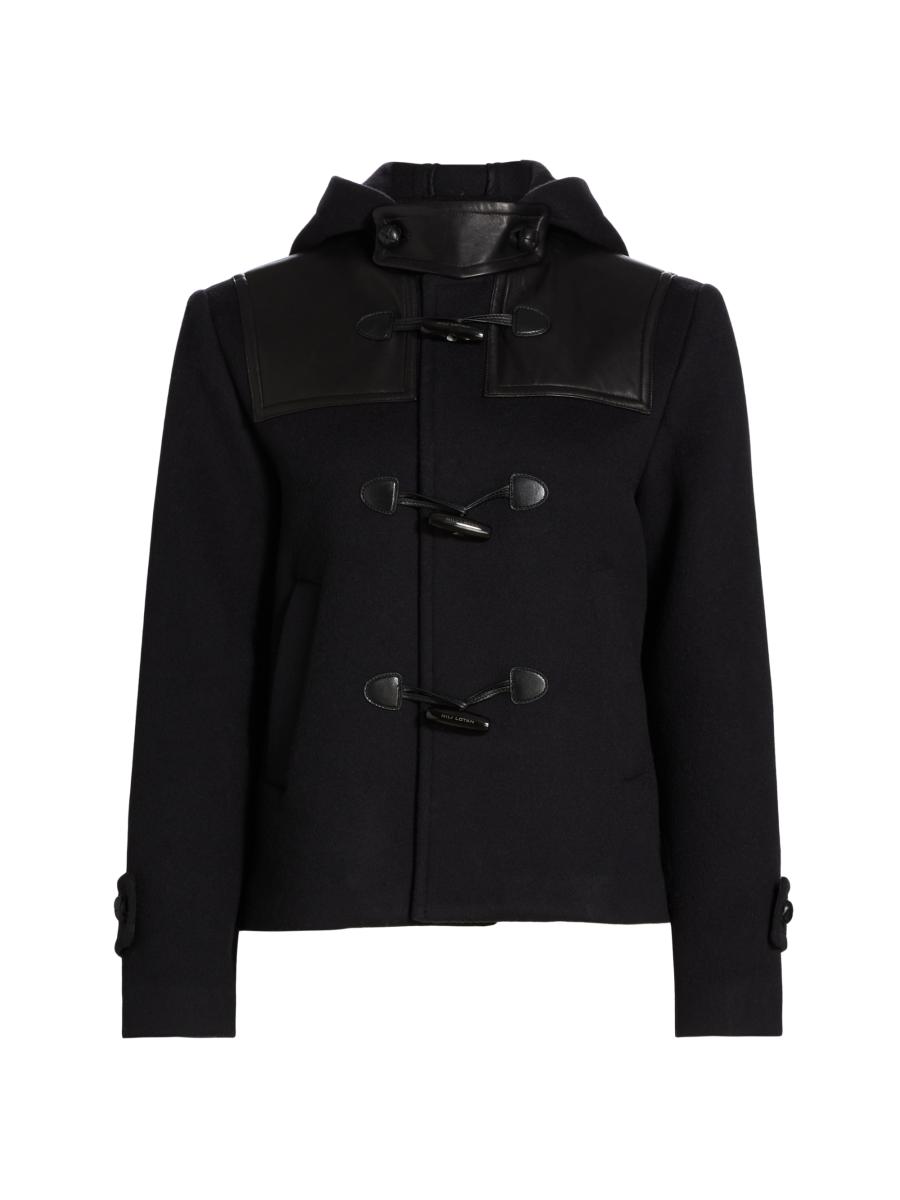 Nili Lotan Joh Wool Short Duffle Coat | Saks Fifth Avenue