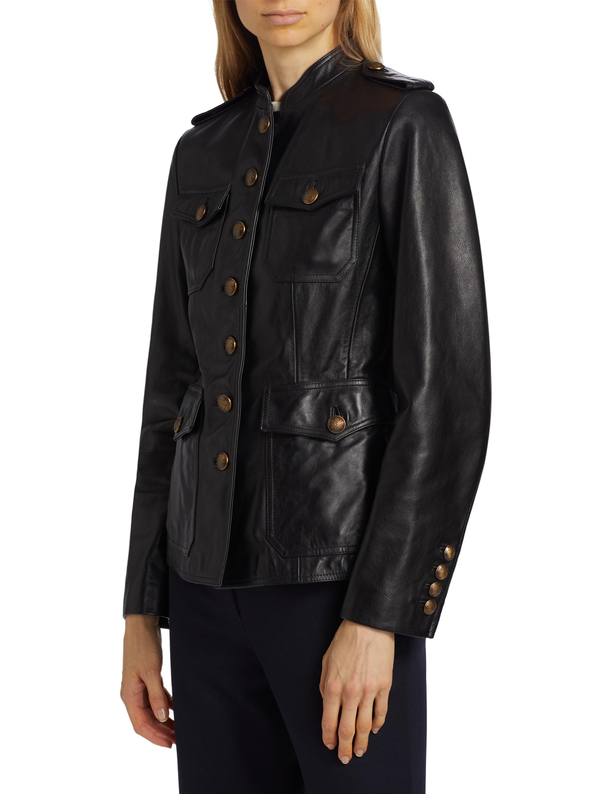 NILI LOTAN ブラック レザーライダースジャケット XS アパルトモン Nili Lotan Alex Leather Jacket - One-Color | Editorialist