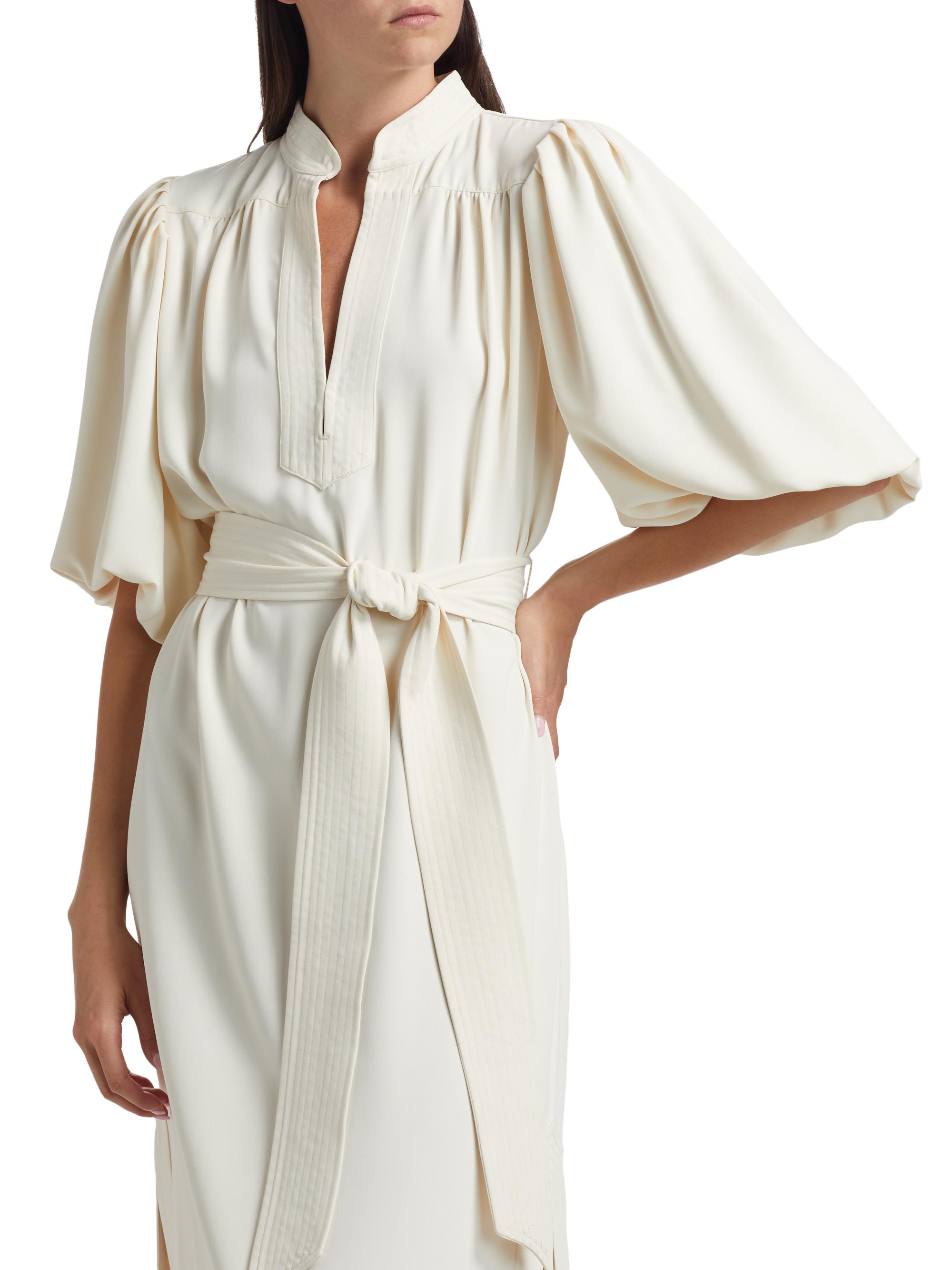 Figue Dani Tie-Waist Midi-Dress | Saks Fifth Avenue