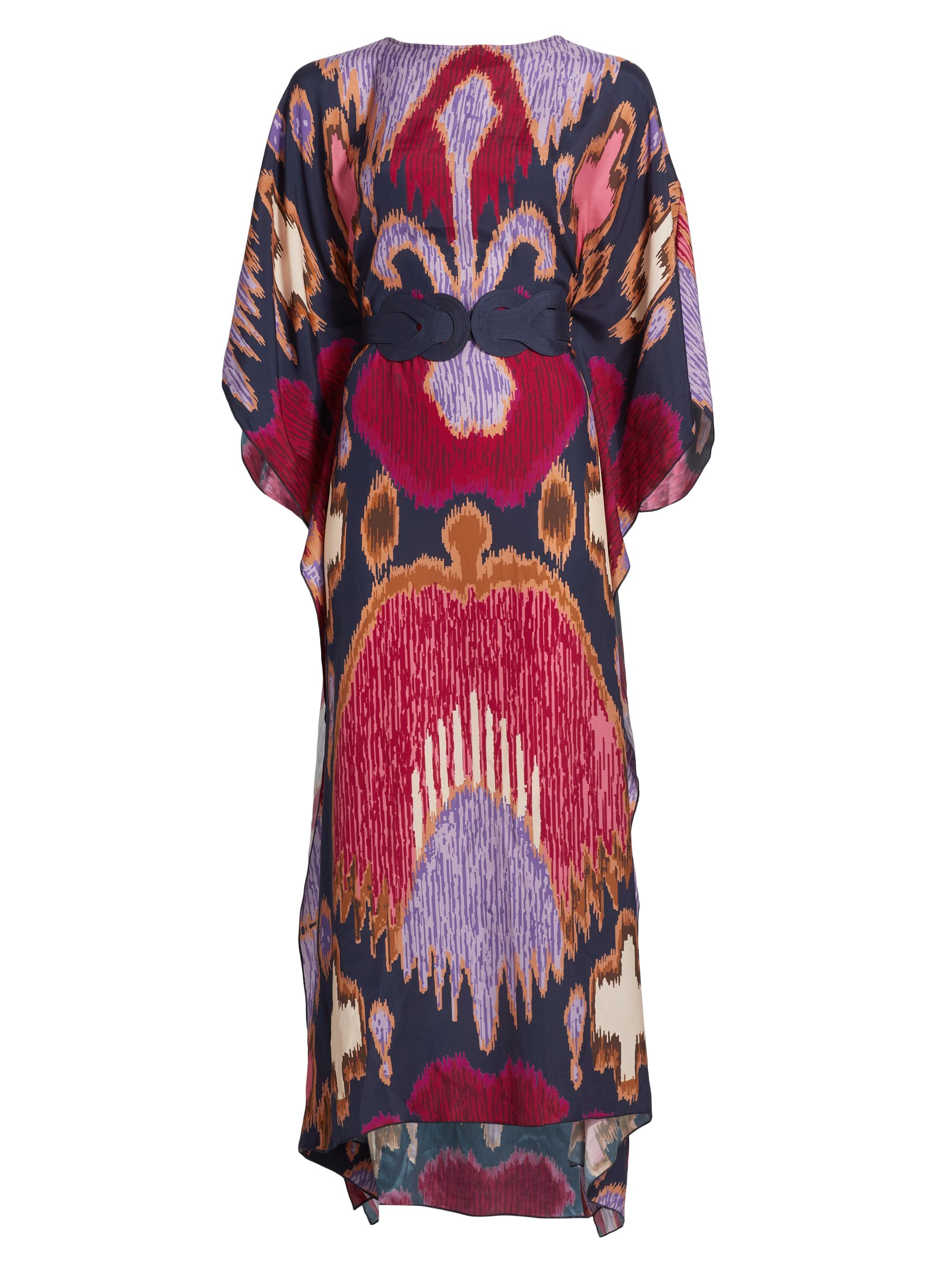 Figue Elizabeth Printed Silk Caftan Saks Fifth Avenue