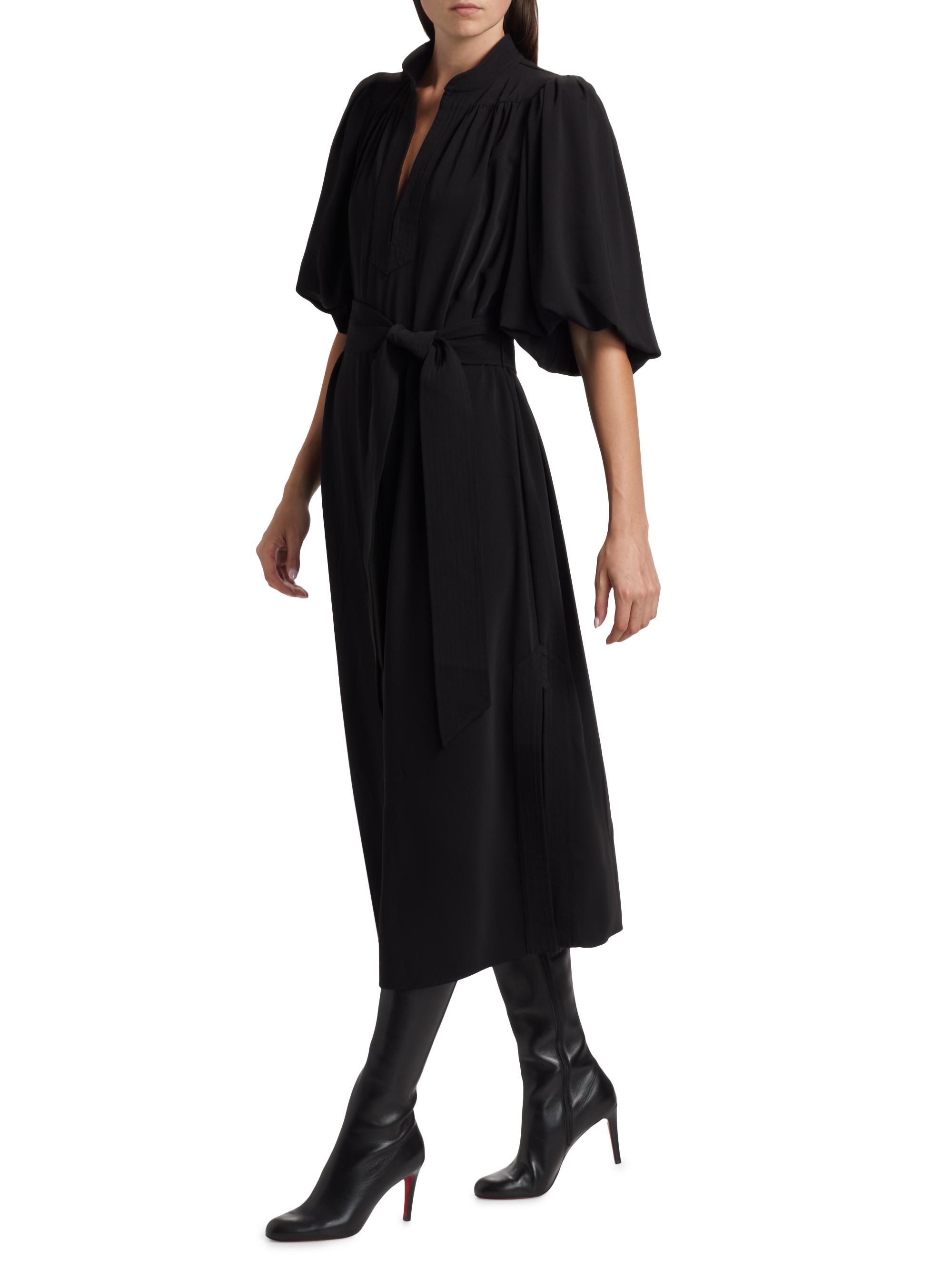 Figue Dani Tie-Waist Midi-Dress | Saks Fifth Avenue