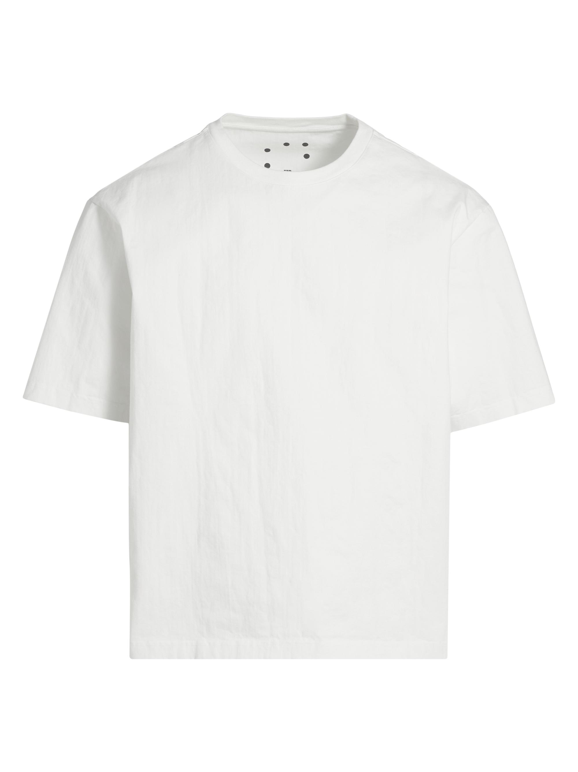 EZR Men's Short-Sleeve Cotton-Blend T-Shirt - White