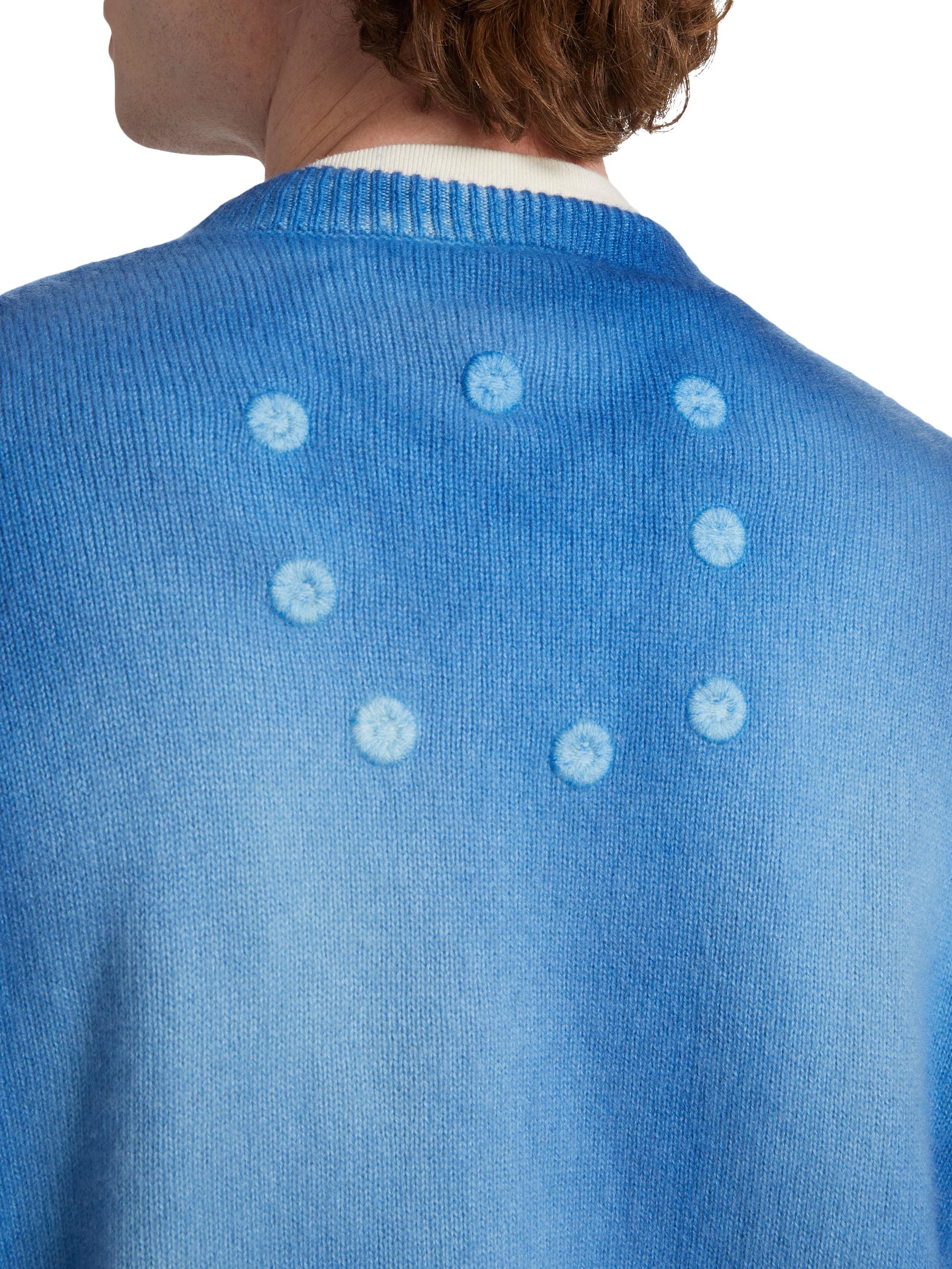 EZR Tie-Dye Oversized Cashmere Crewneck Sweater | Saks Fifth Avenue