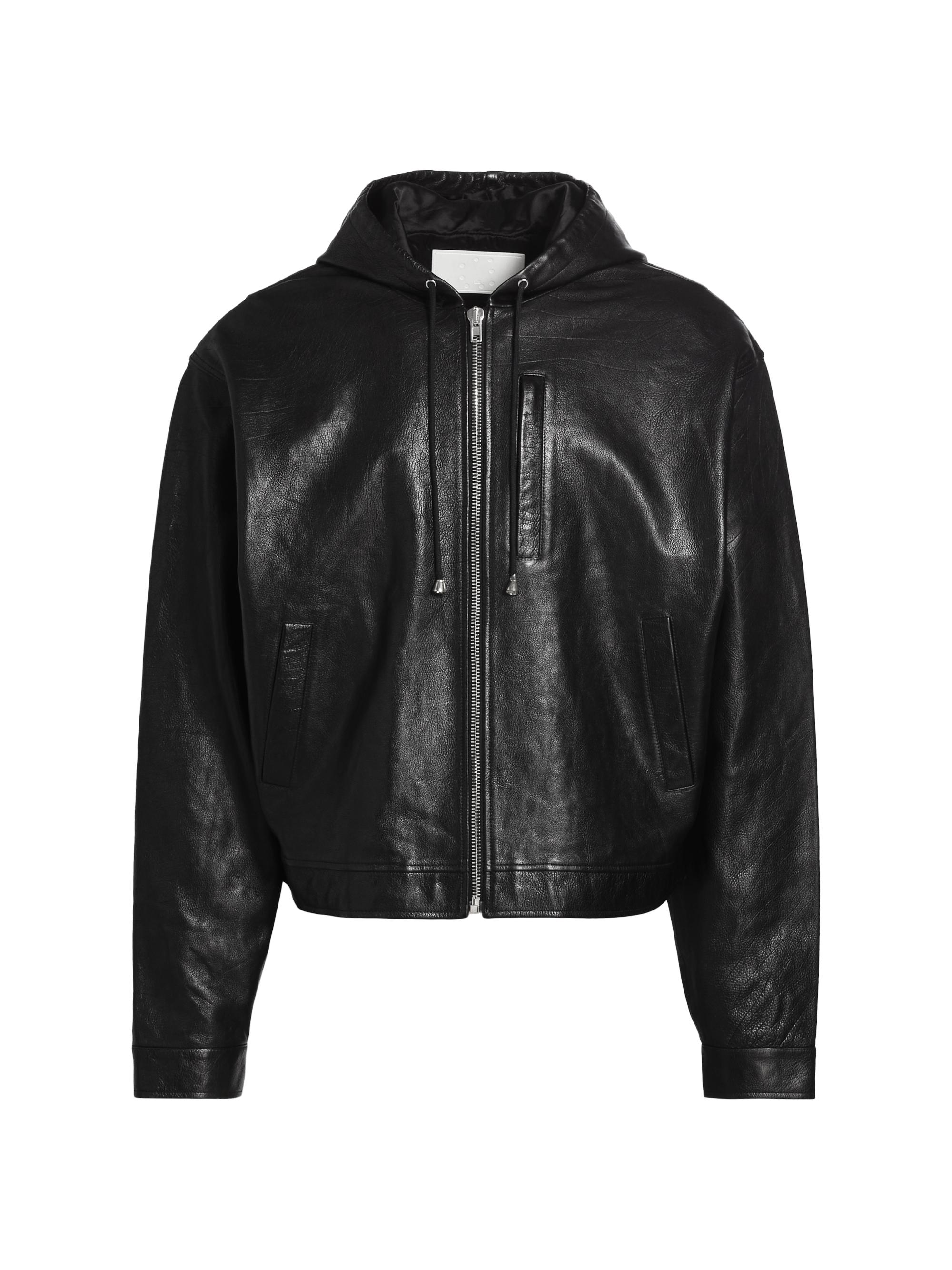 ジャケット・アウター LAST NEST LEATHER ZIP HOODIE LAST NEST / leather zip hoodie - OTHELLO KUMAMOTO