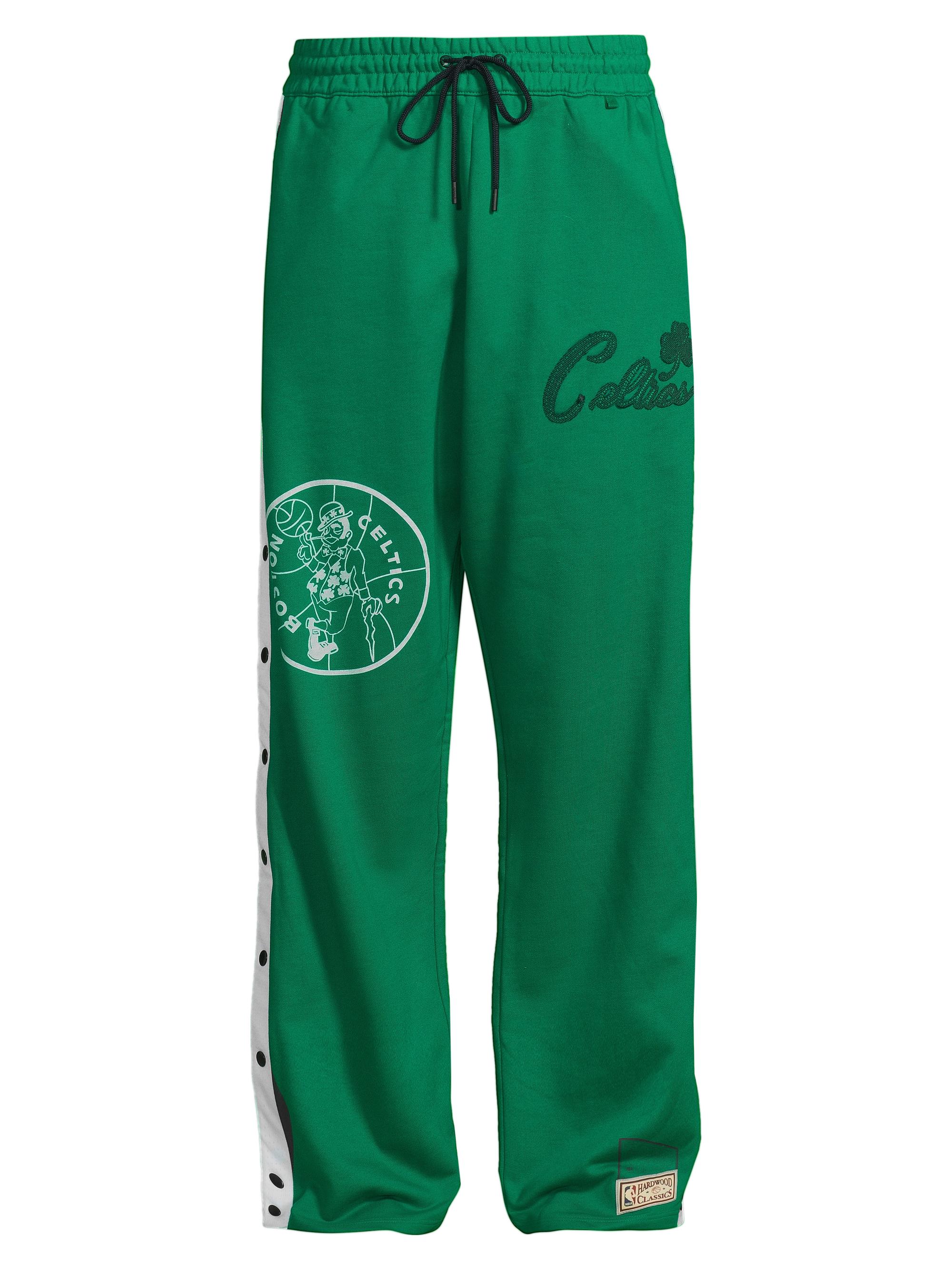 Purple Brand Men's  x Mitchell & Ness Boston Celtics Snap Pants - Green