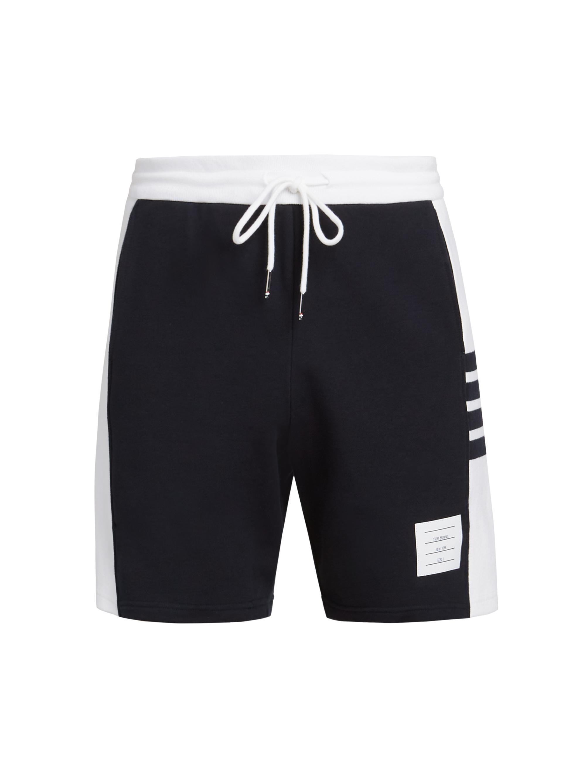 Thom Browne Engineered 4 Bar Classic Loopback Jersey Sweat Shorts