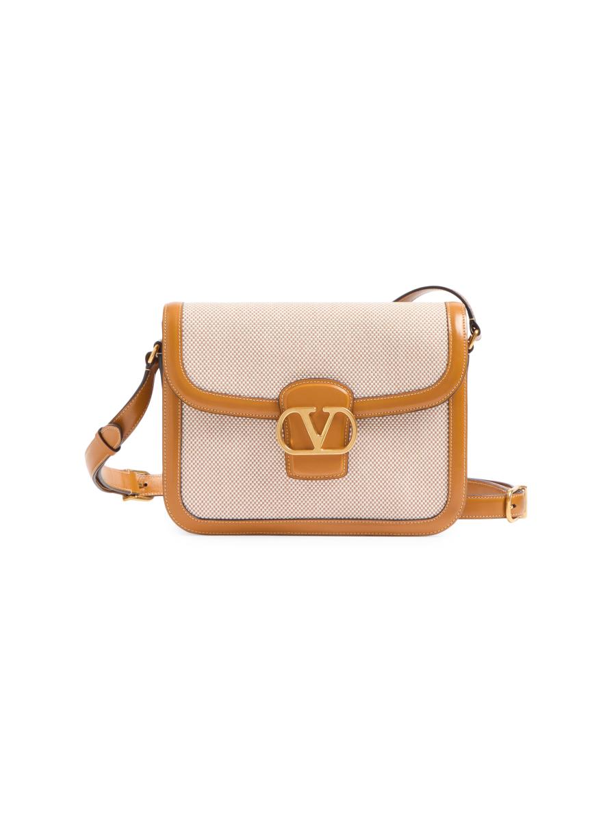 Valentino Garavani 9 to 5 Canvas Shoulder Bag | Saks Fifth Avenue