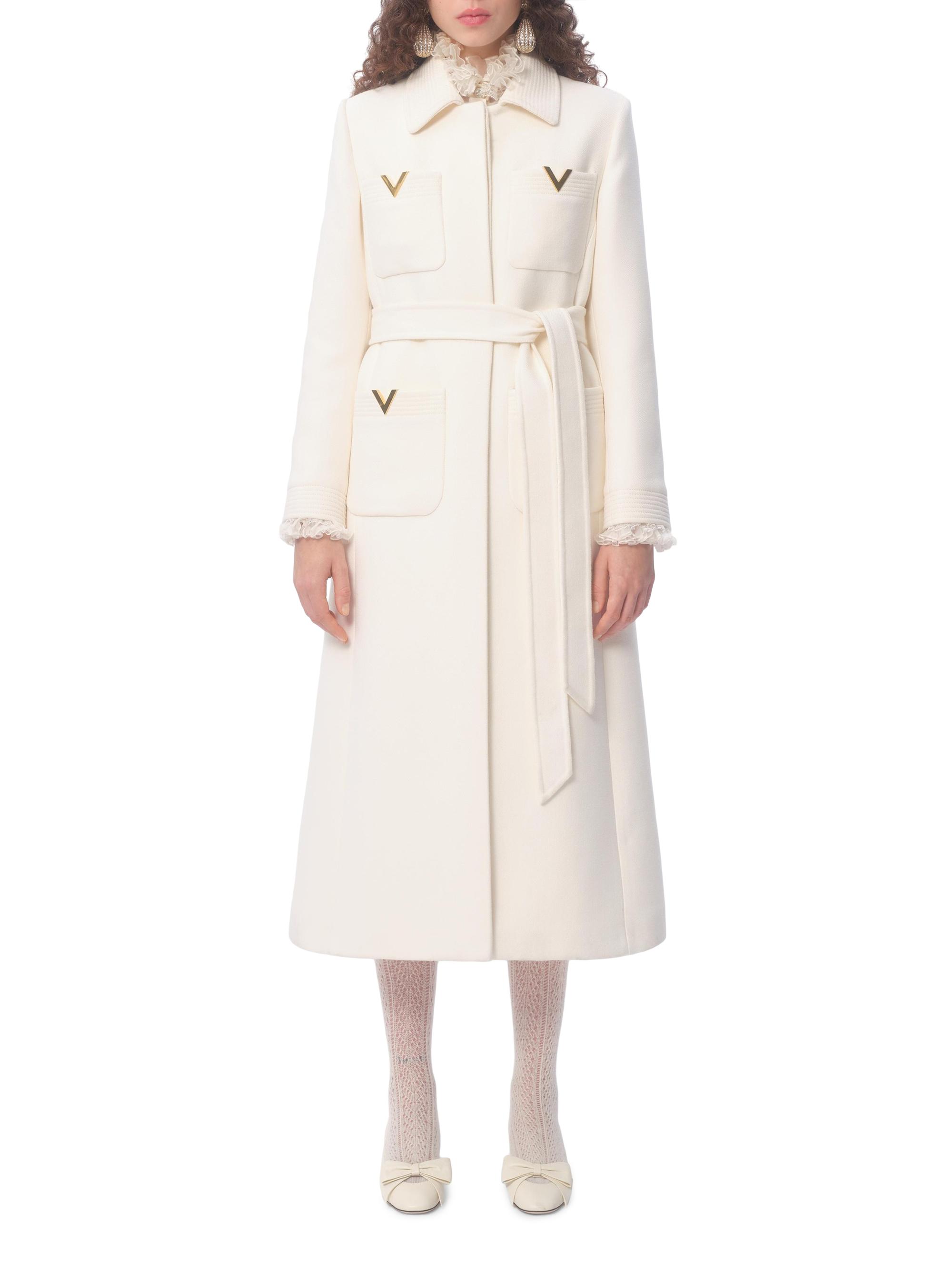 Valentino Garavani Drill Double Coat | Saks Fifth Avenue