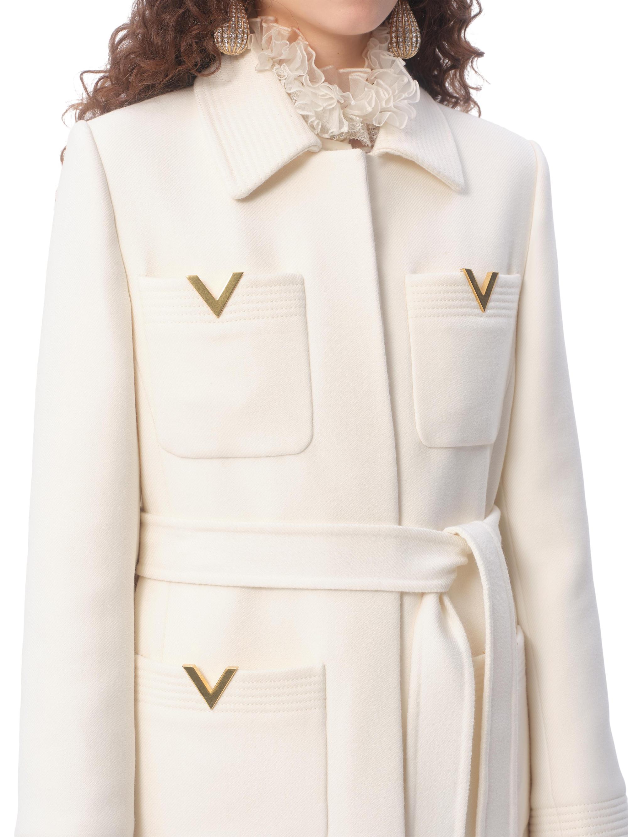 Valentino Garavani Drill Double Coat | Saks Fifth Avenue