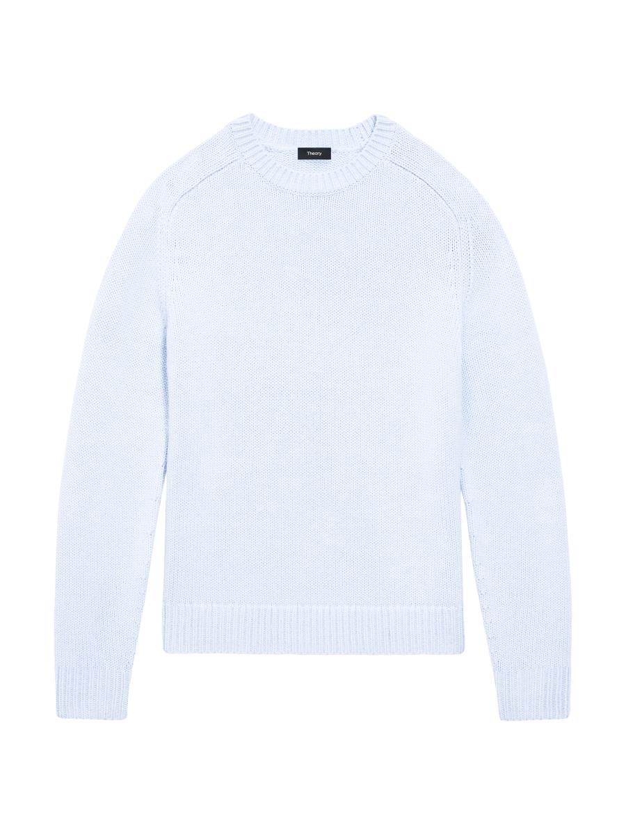 Theory Heavy Wool-Cashmere Crewneck Sweater | Saks Fifth Avenue