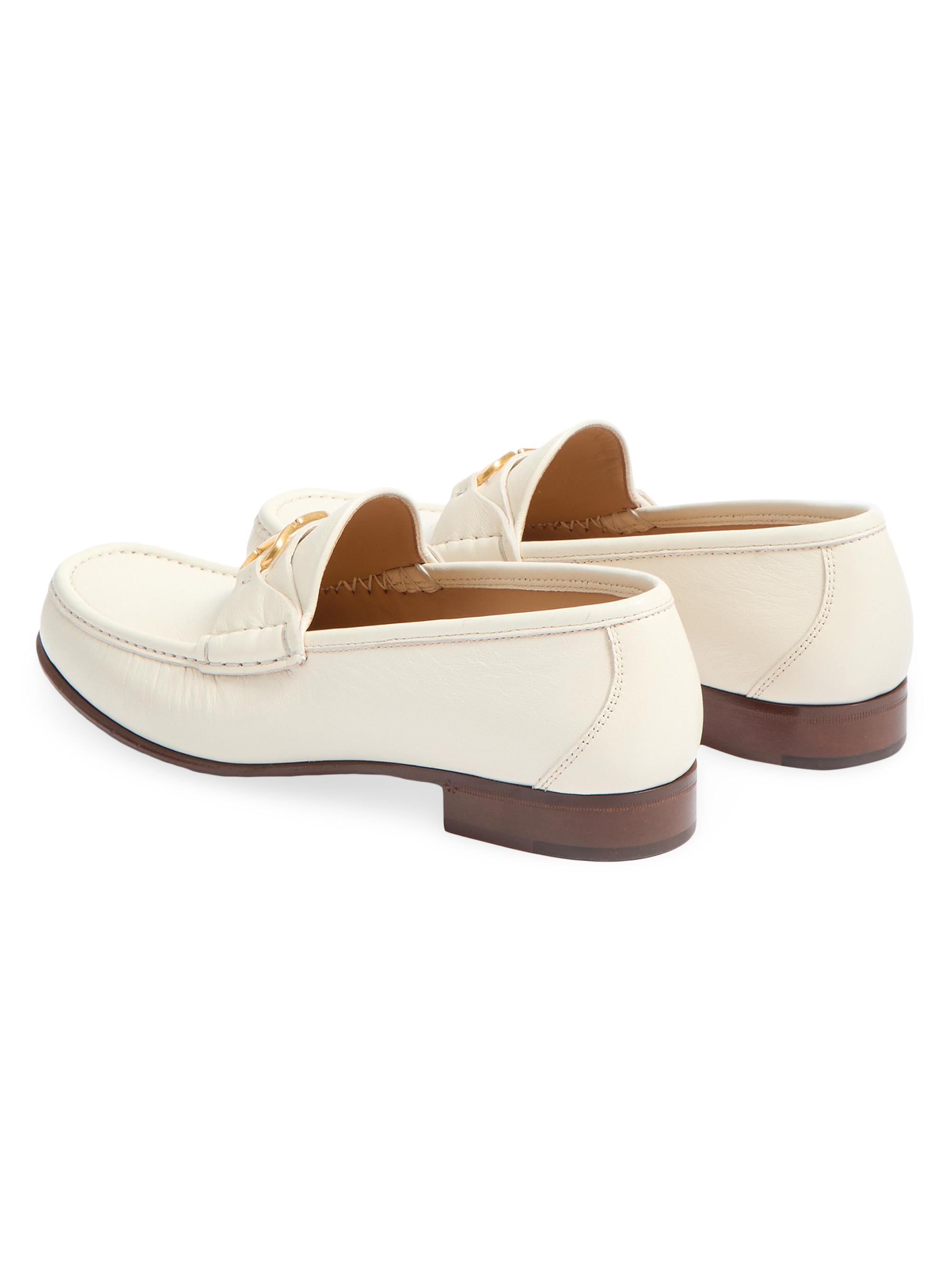 Valentino Garavani VLogo Signature Kidskin Moccasin Loafers | Saks
