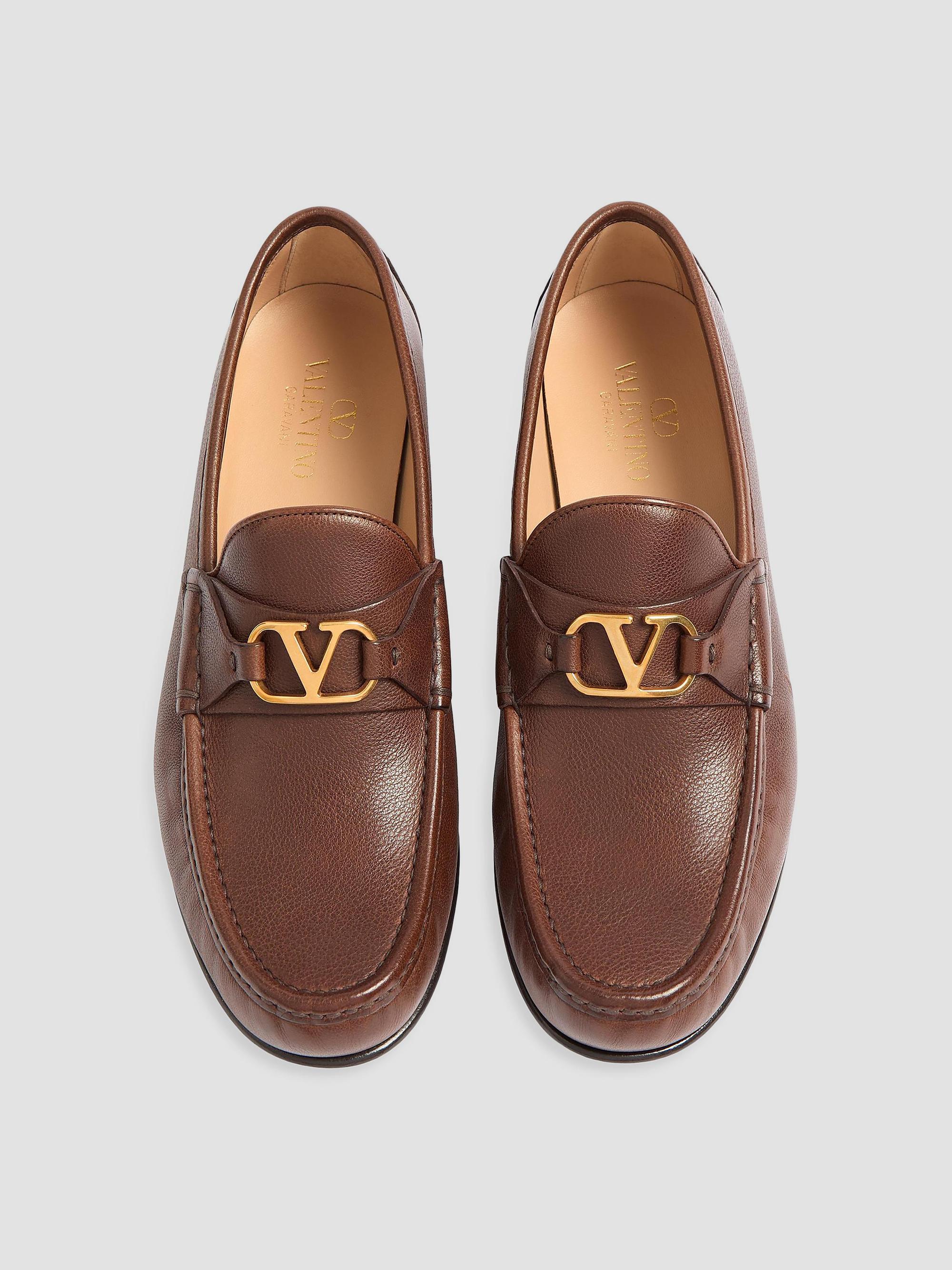 Valentino Garavani VLogo Signature Buffalo Loafers | Saks  display picture 1
