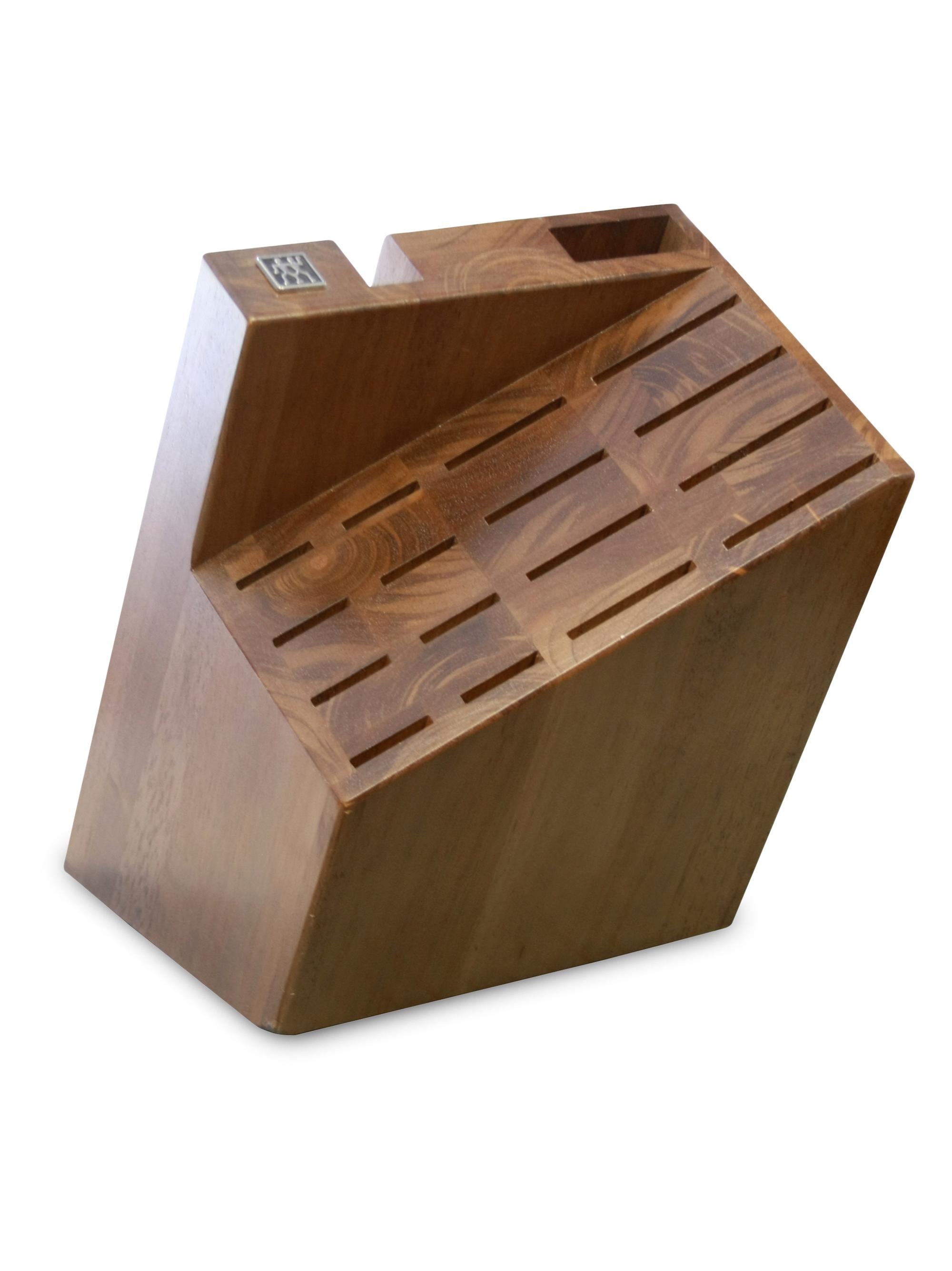 ZWILLING J.A. Henckels Pro 18 Slot Knife Block - Walnut