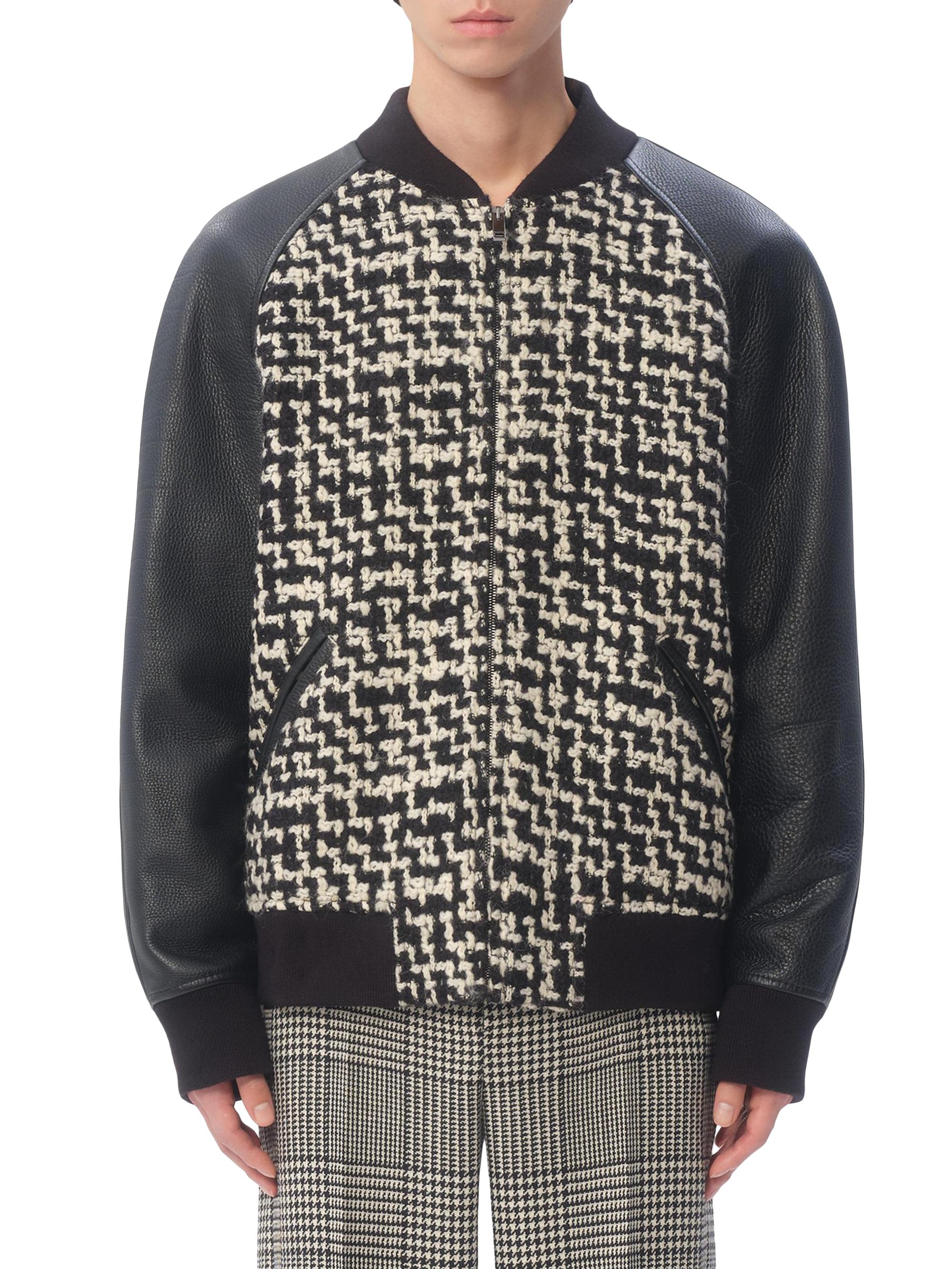 Valentino Garavani Wool Tweed Bomber Jacket with Chez Valentino
