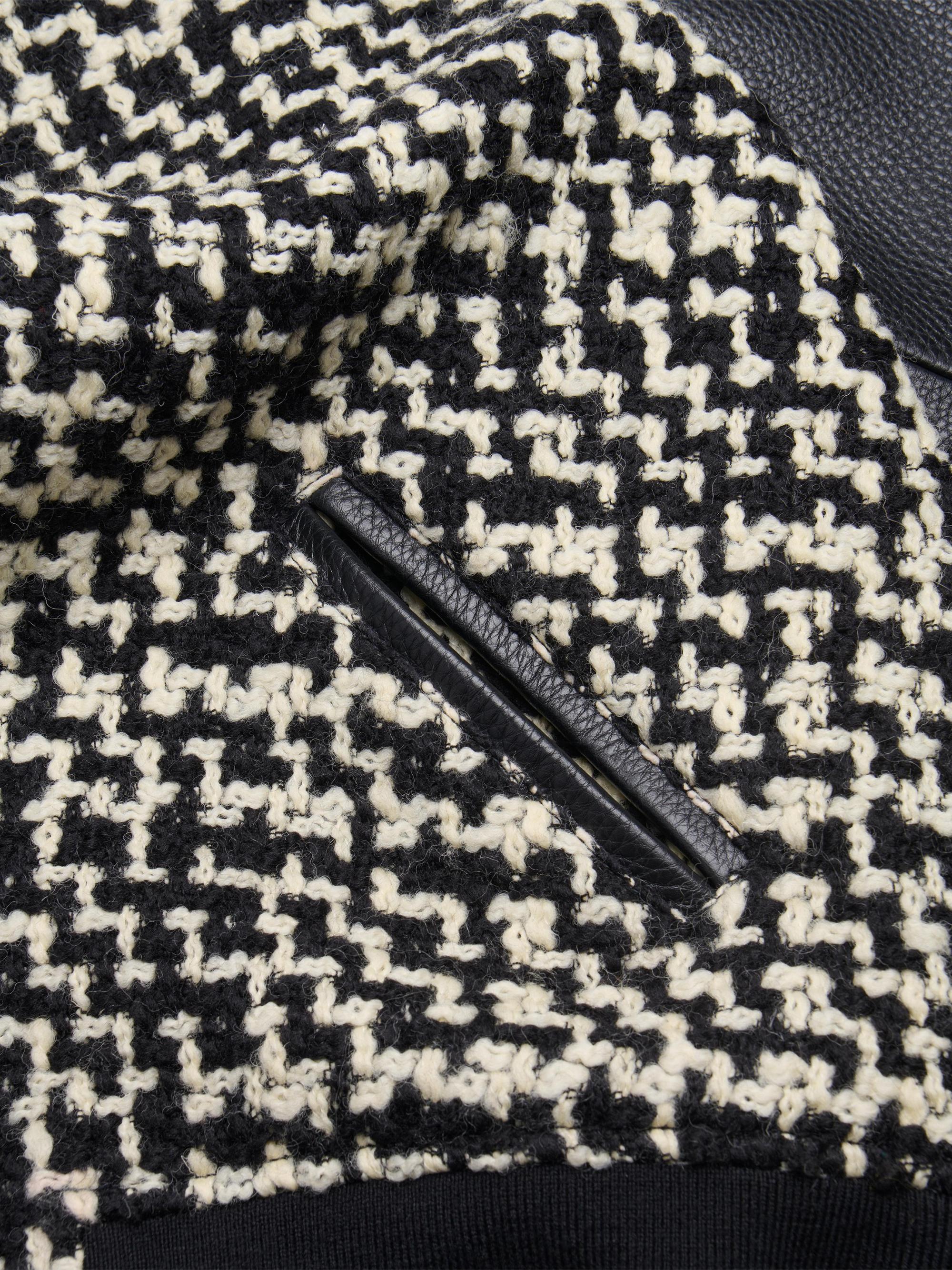 Valentino Garavani Wool Tweed Bomber Jacket with Chez Valentino