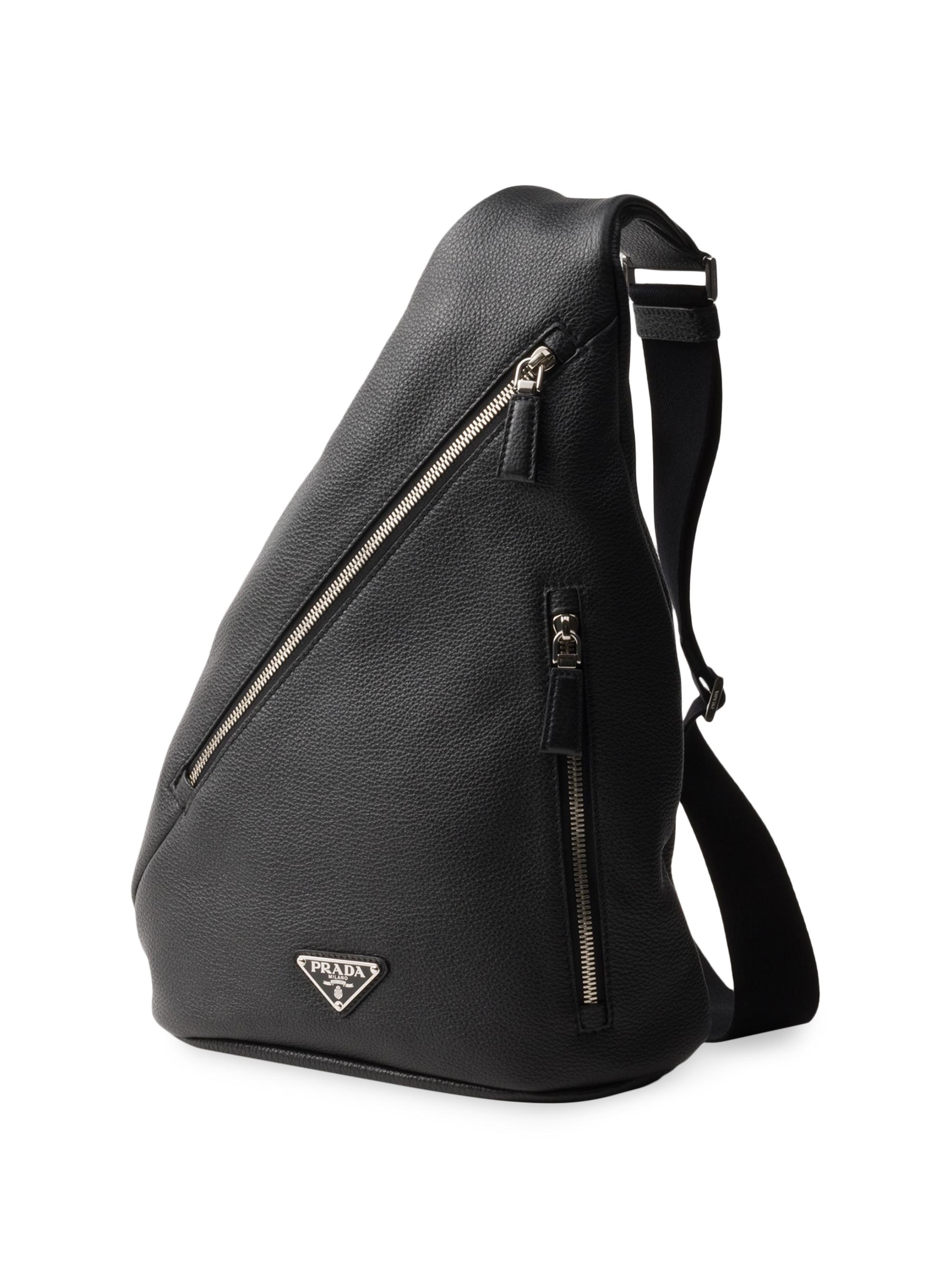 Prada Cross Leather Bag | Saks Fifth Avenue