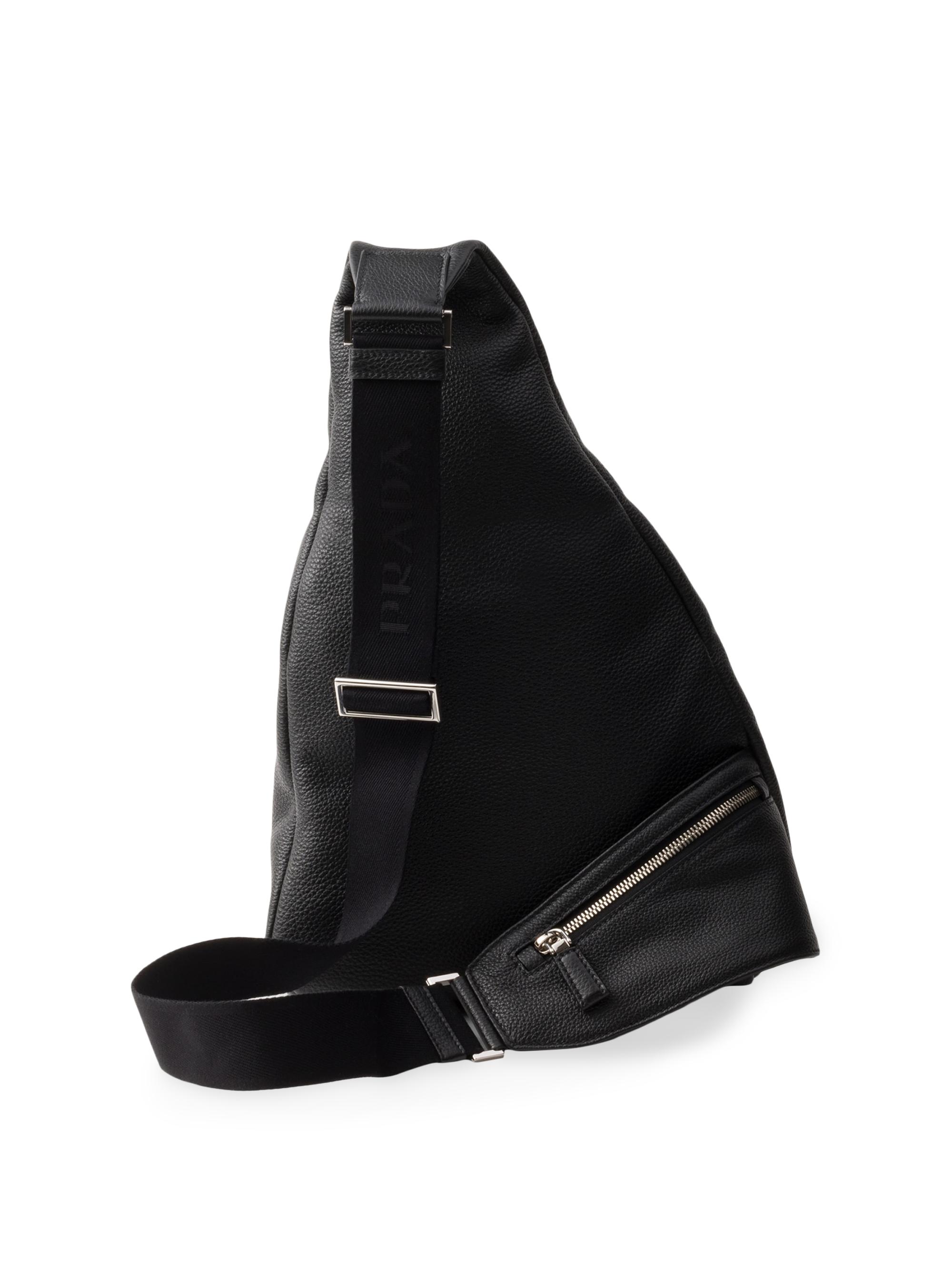 PRADA ブラック ショルダーバッグB10268 CANAPA TREND Prada Black Canvas Medium Canapa Tote Bag 🖤🖤🖤 The Prada