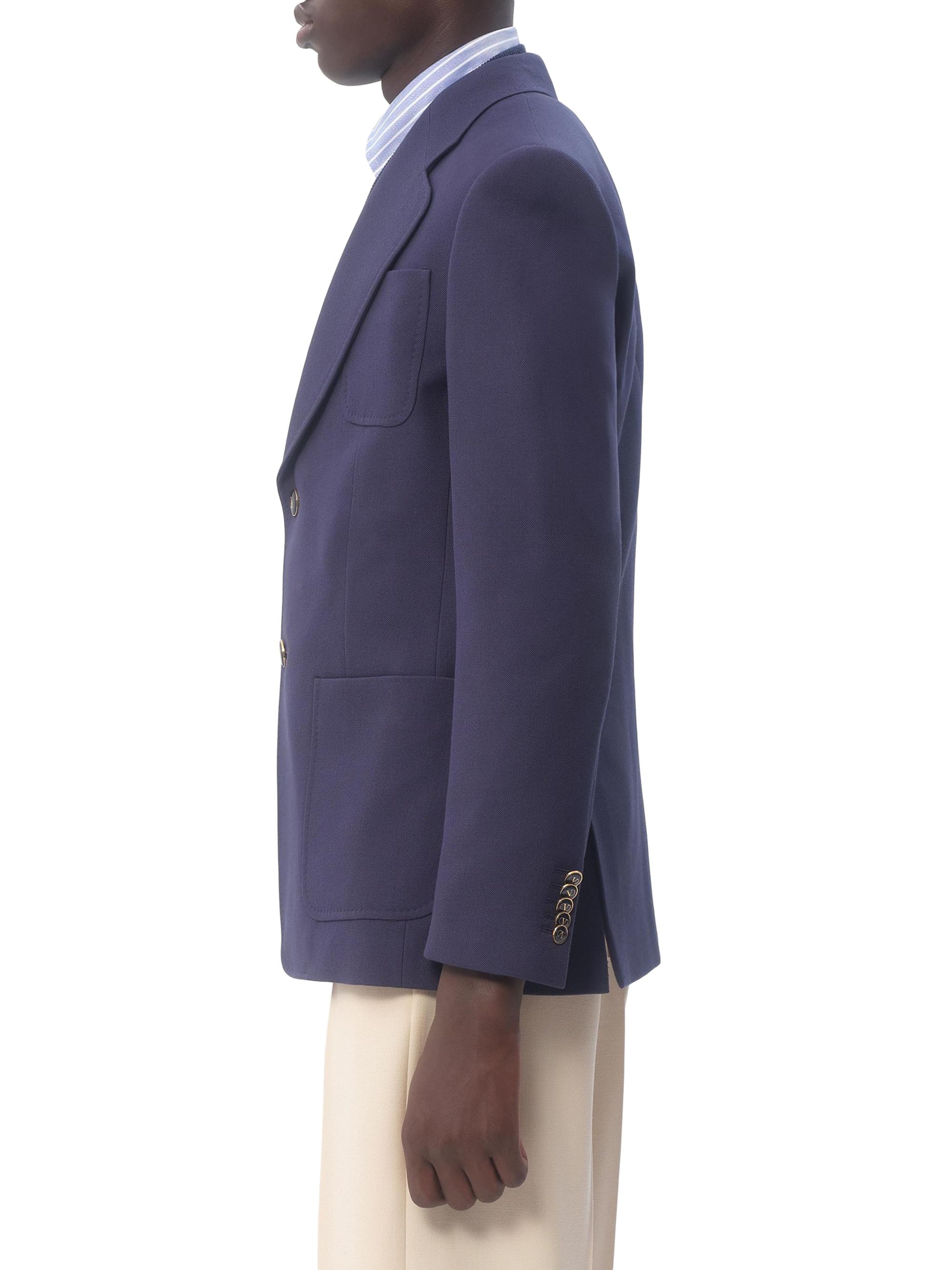 Valentino Garavani Single-Breasted Wool Gabardine Jacket | Saks