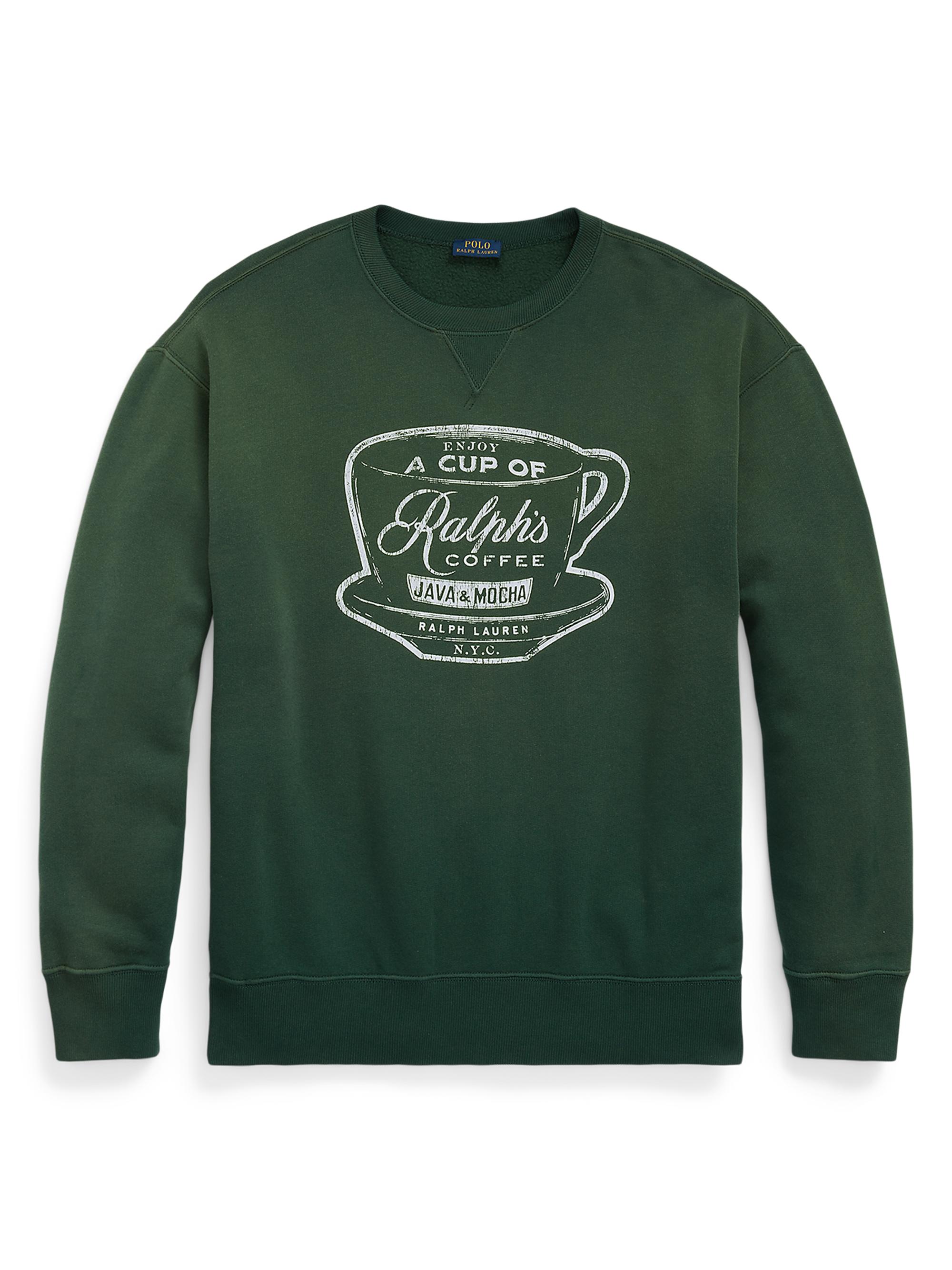 Ralph Lauren Ralph's Coffee Crewneck Fleece Sweater - Green