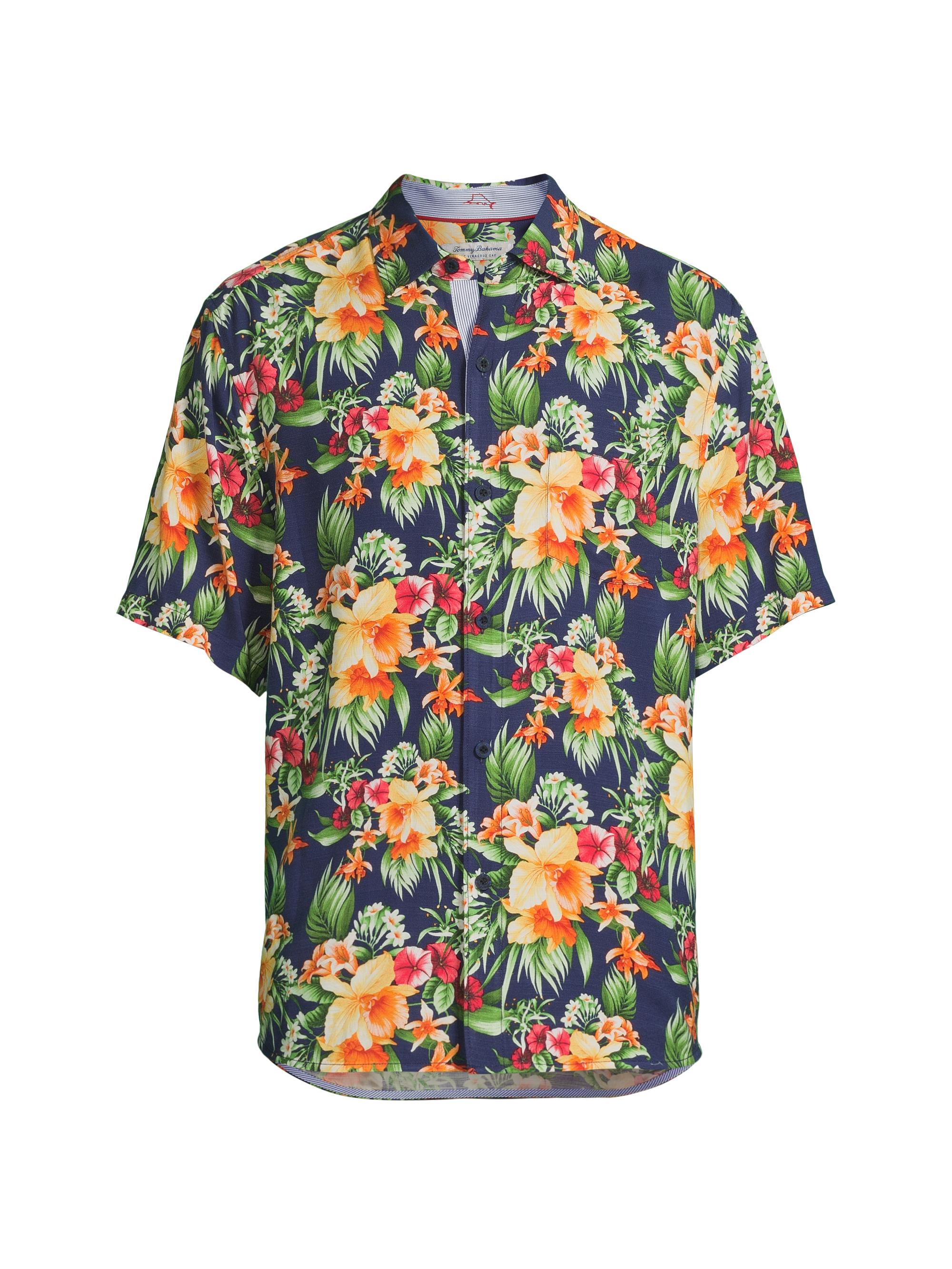 Tommy Bahama Men's Veracruz Cay Procida Paradise Shirt - Eclipse