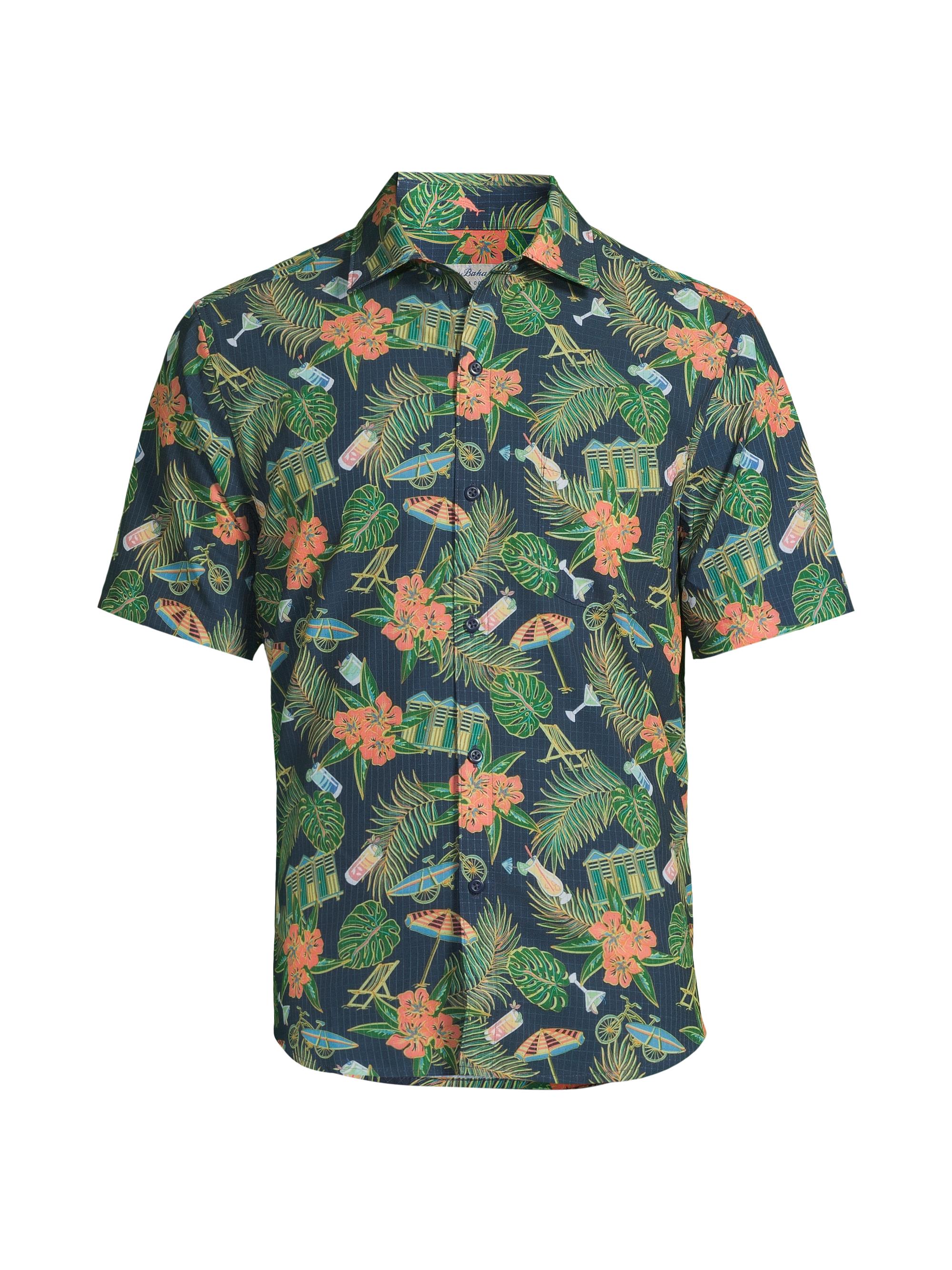 Tommy Bahama Men's Bahama Coast Cabana Breeze Shirt - Island Navy