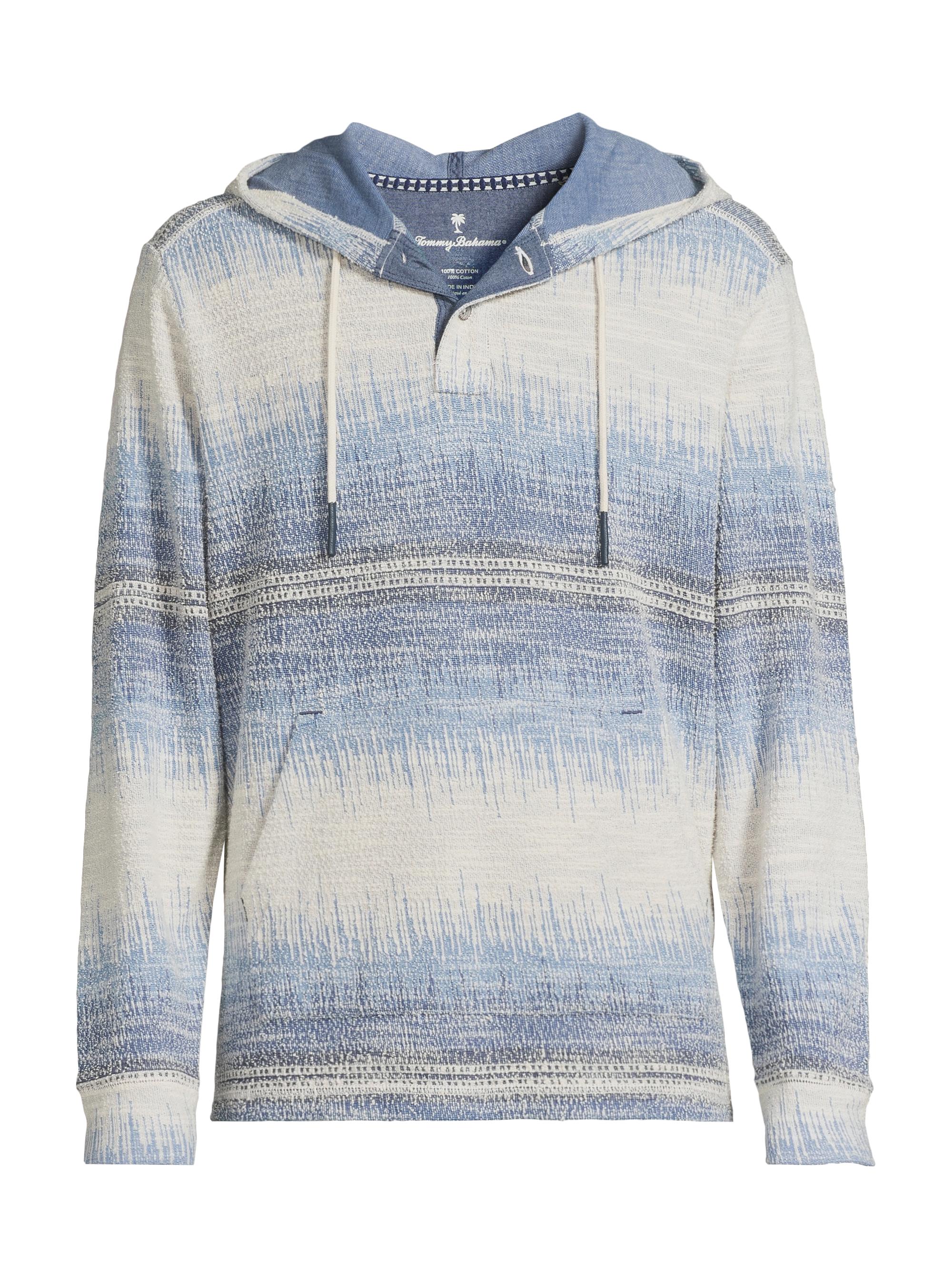 Tommy Bahama Men's Lapis Skies Baja Hoodie - Dark Bluestone