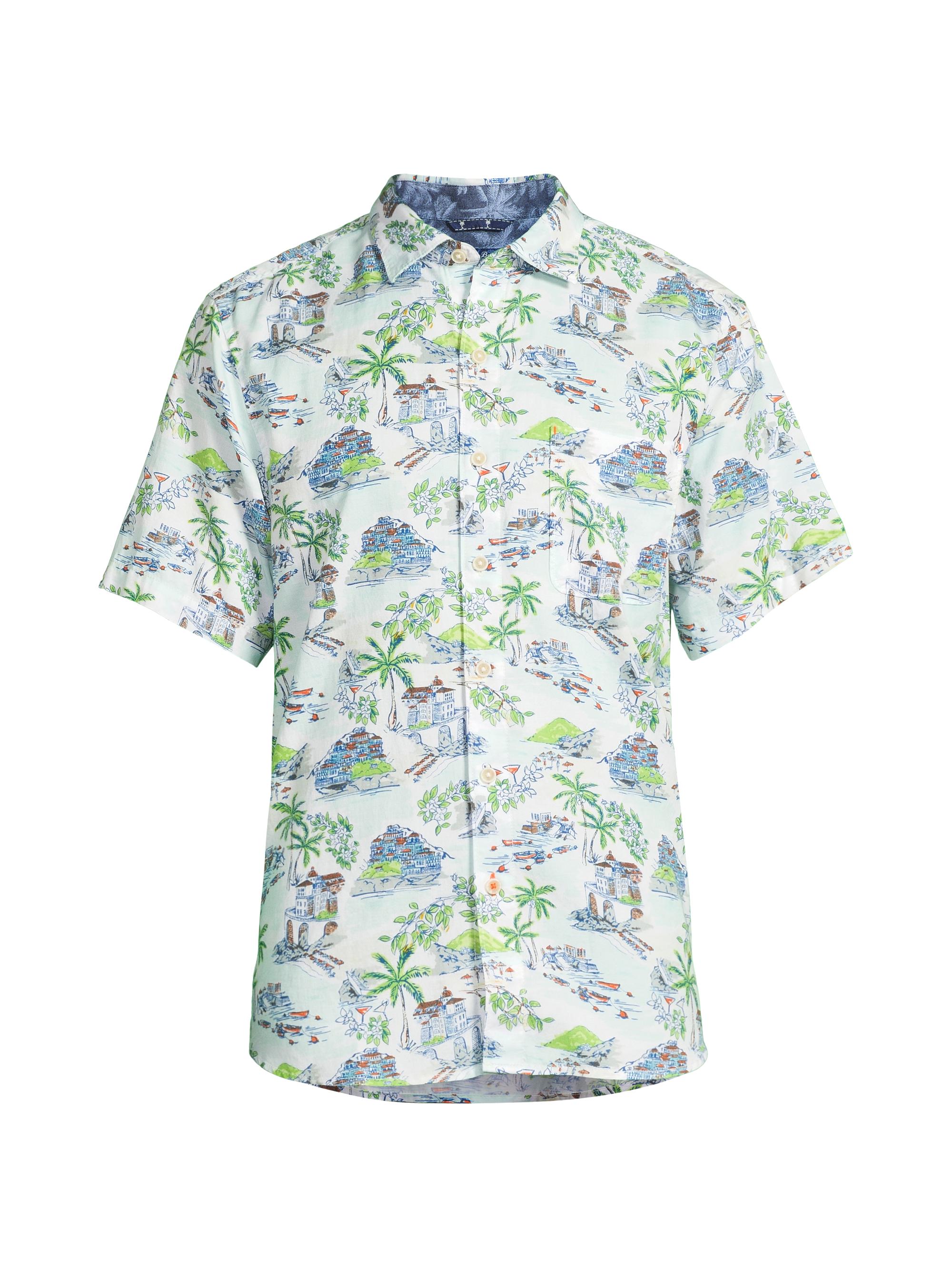 Tommy Bahama Men's Tortola Paradise Isle Shirt - White